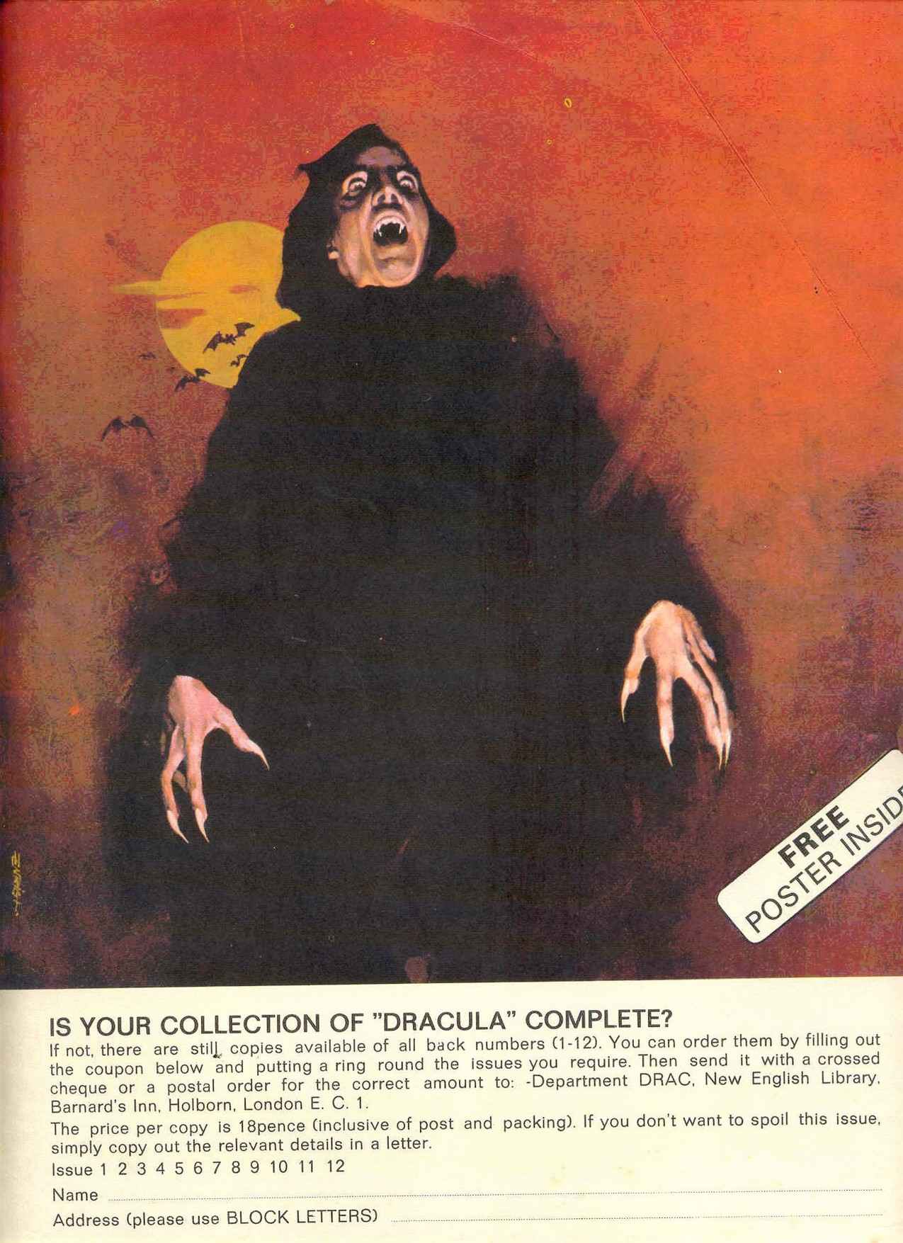 Read online Dracula (1971) comic -  Issue #12 - 23
