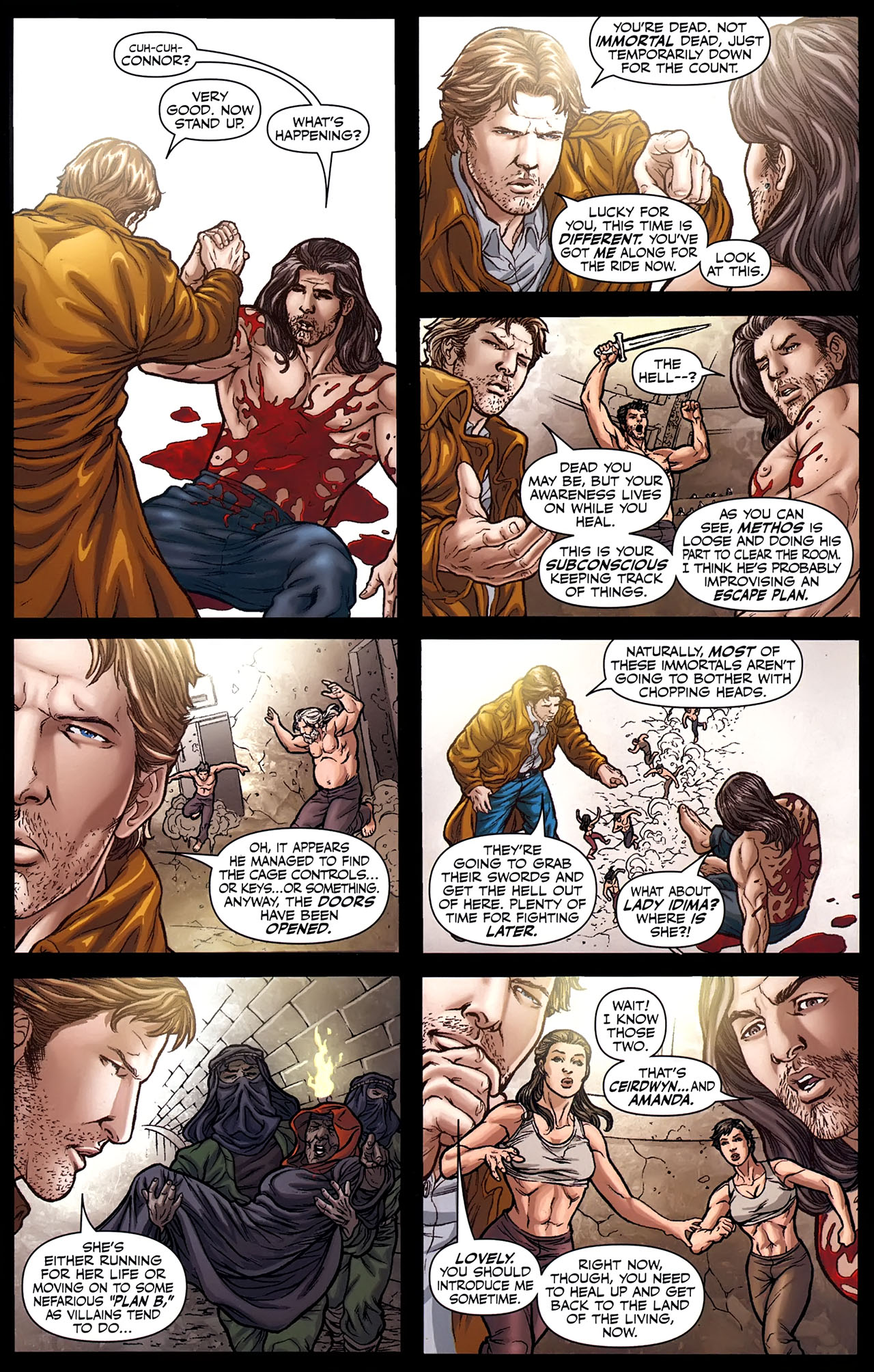 Read online Highlander comic -  Issue #11 - 17