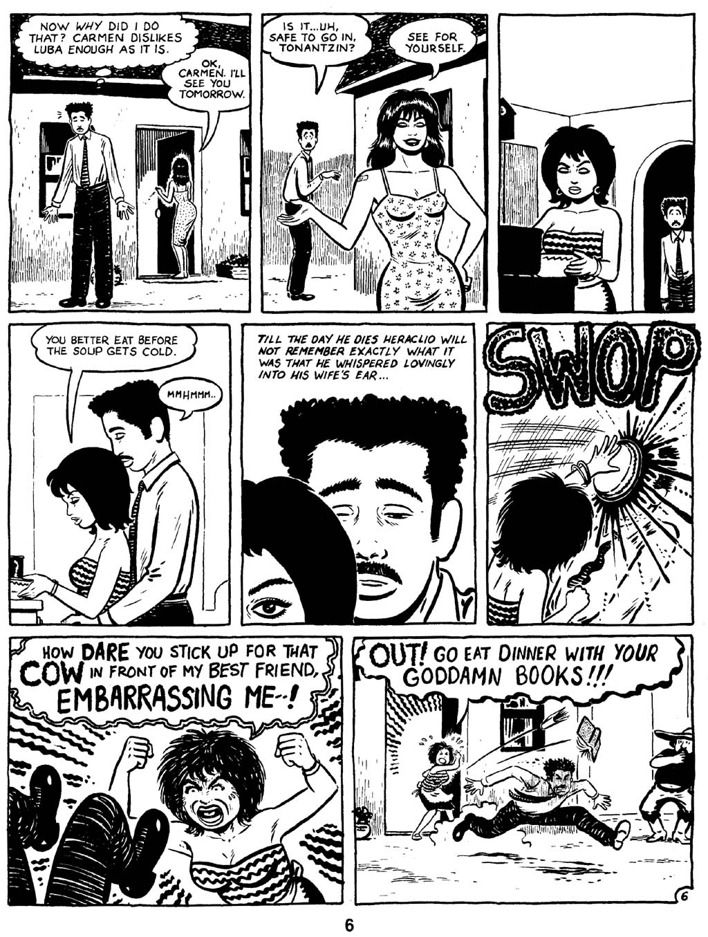 Read online Love and Rockets (1982) comic -  Issue #16 - 8