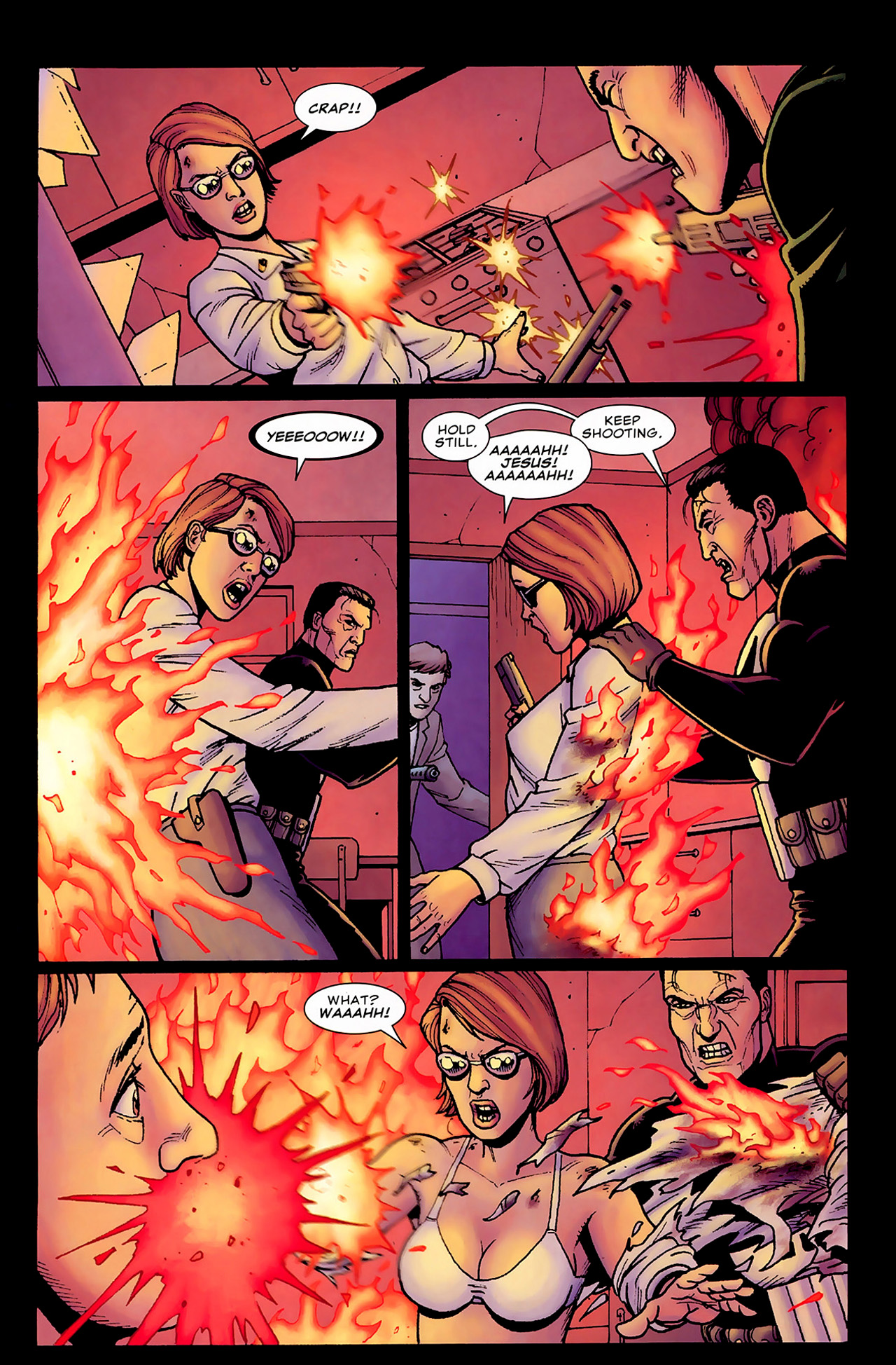 Read online Punisher: War Zone (2009) comic -  Issue #6 - 7