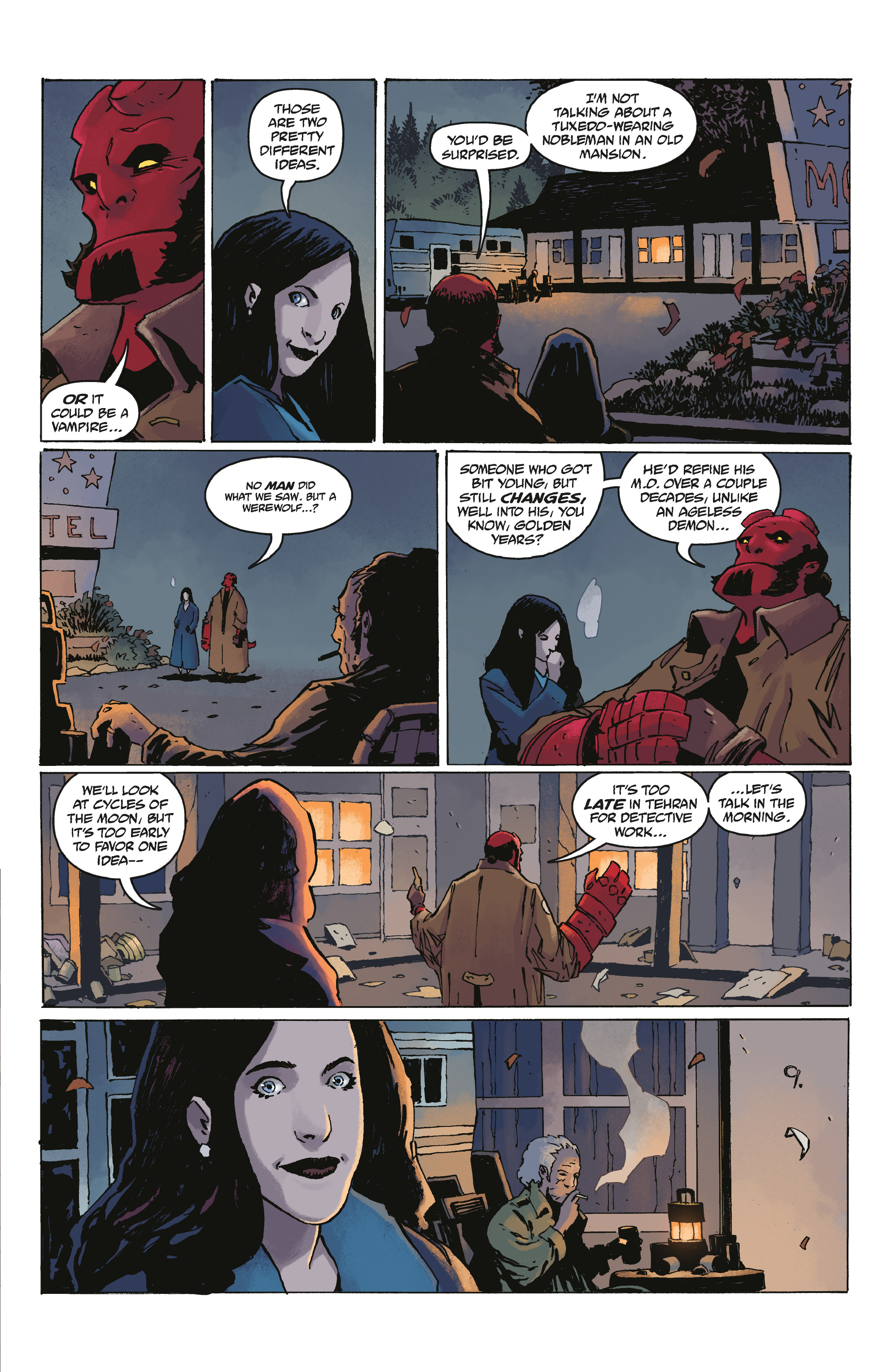 Read online Hellboy and the B.P.R.D.: Saturn Returns comic -  Issue #1 - 20