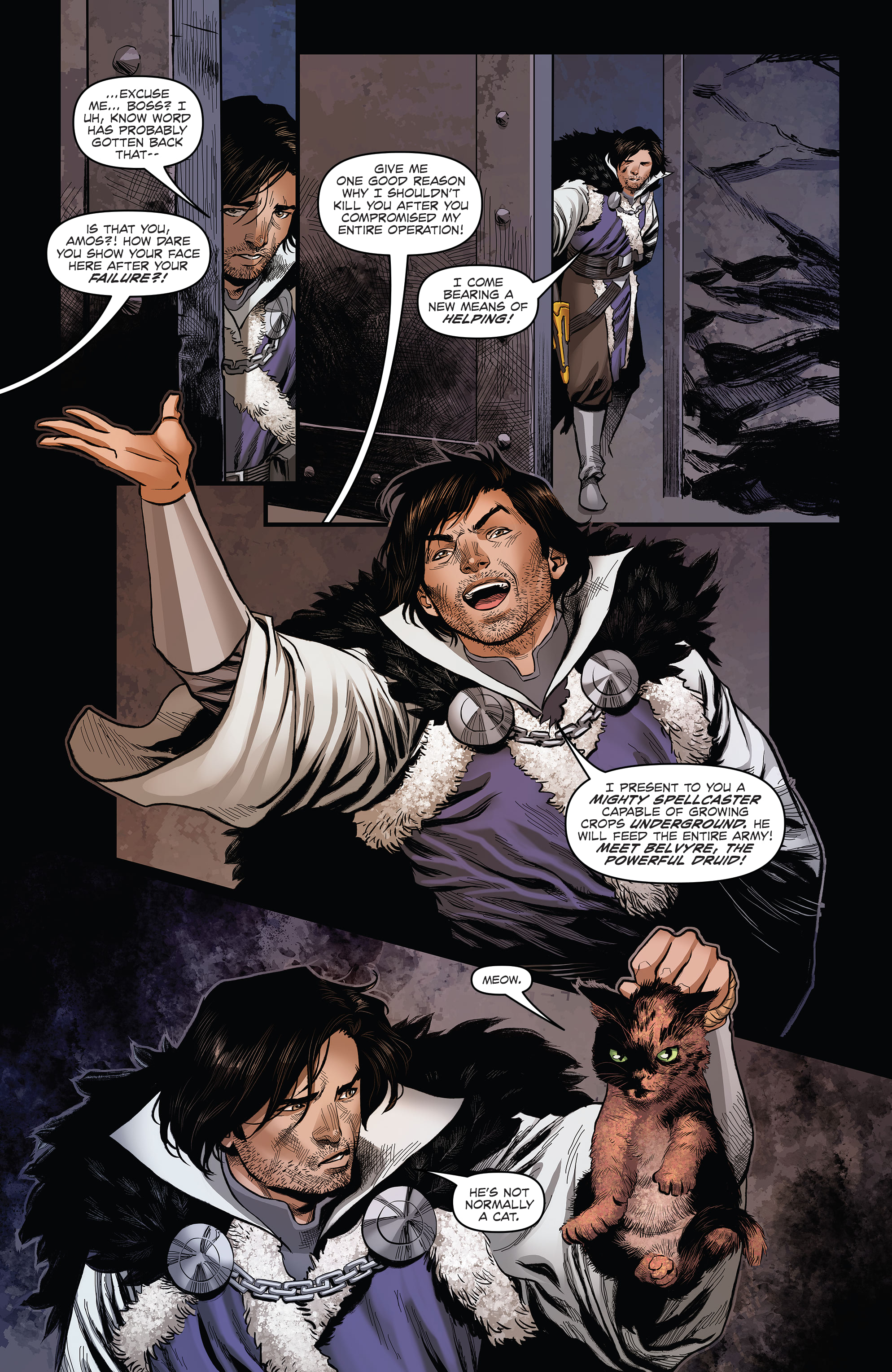 Read online Dungeons & Dragons: At the Spine of the World comic -  Issue #3 - 19