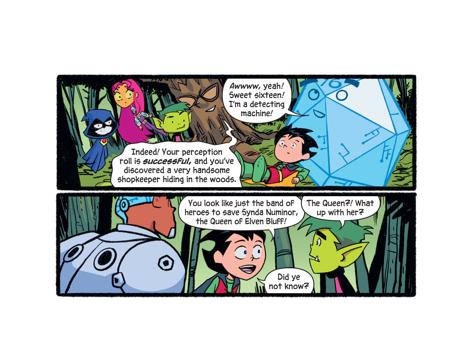 Read online Teen Titans Go! Roll With It! comic -  Issue #2 - 9