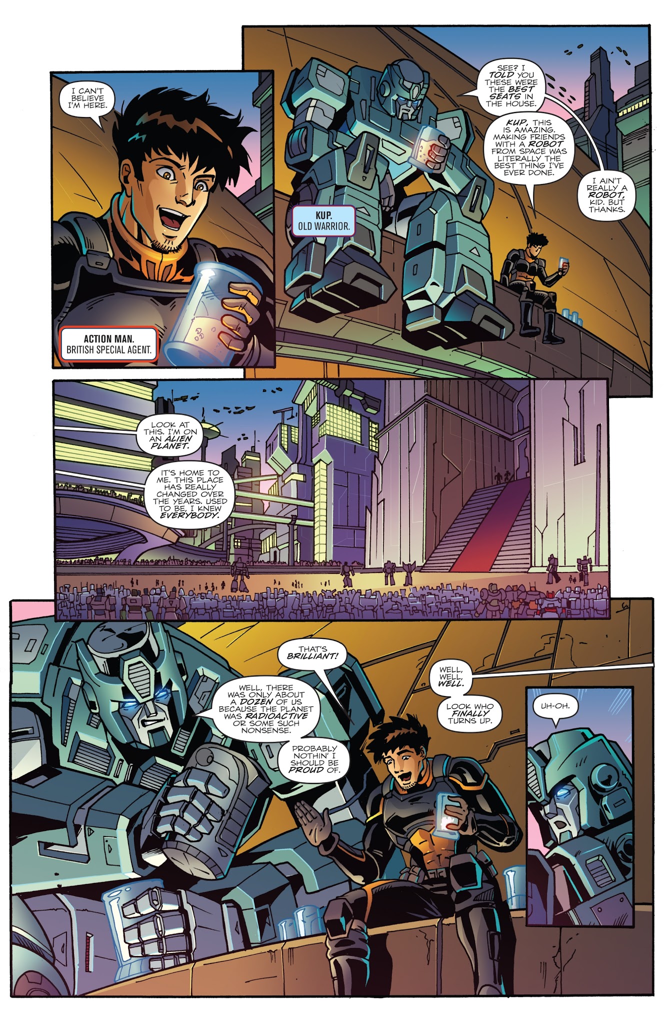 Read online Optimus Prime: First Strike comic -  Issue # Full - 7