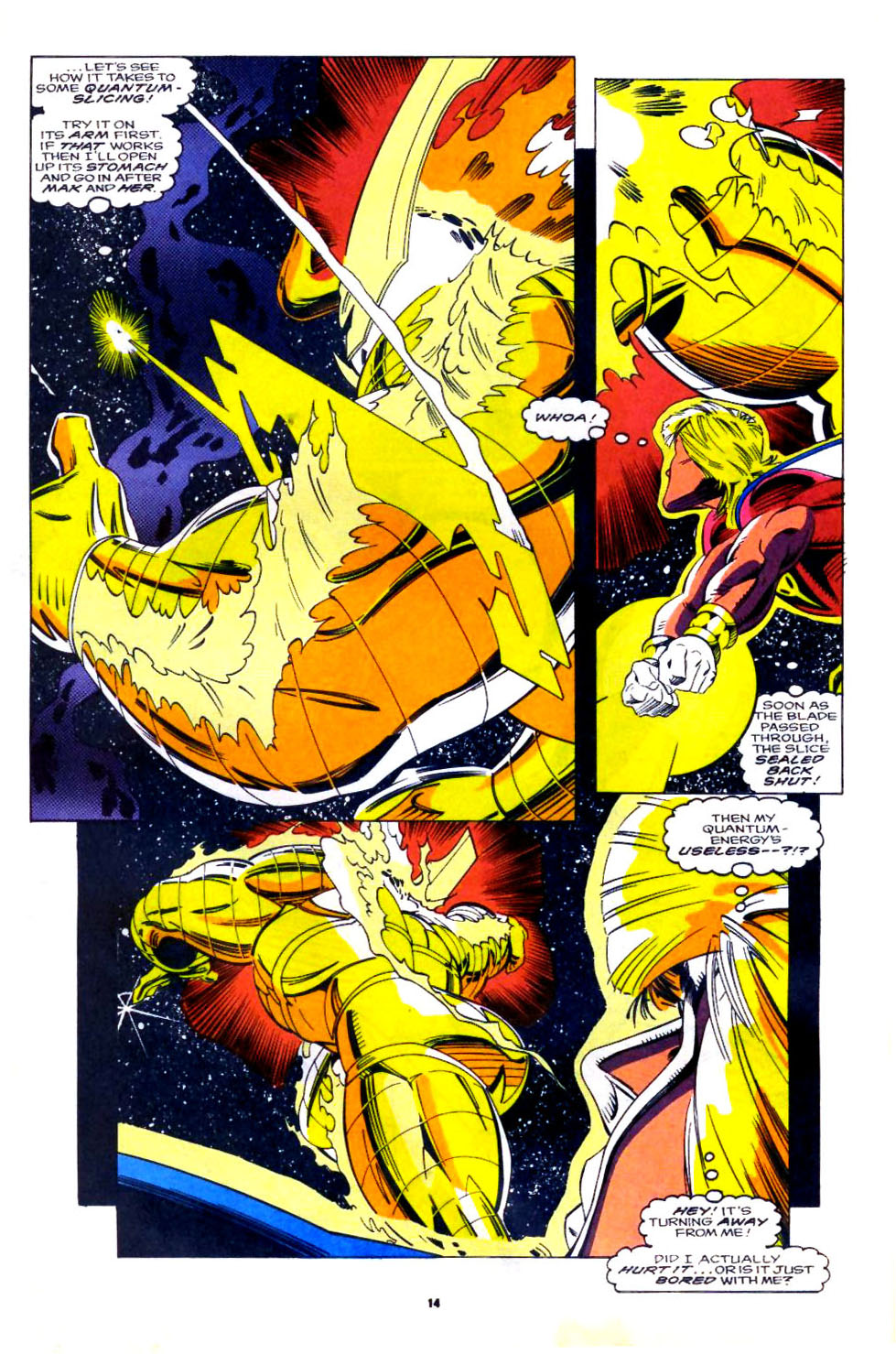 Read online Quasar comic -  Issue #36 - 10