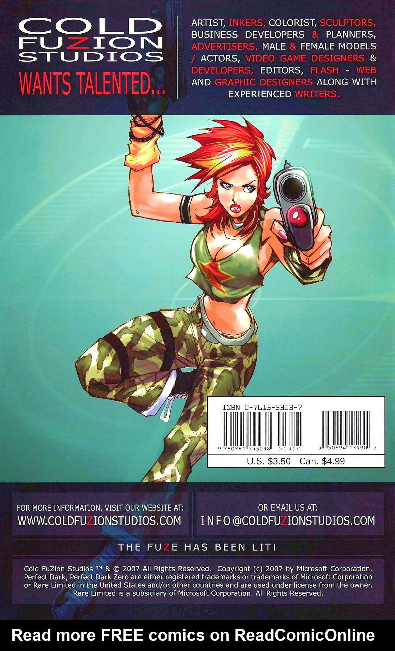 Read online Perfect Dark: Janus Tears comic -  Issue #6 - 35