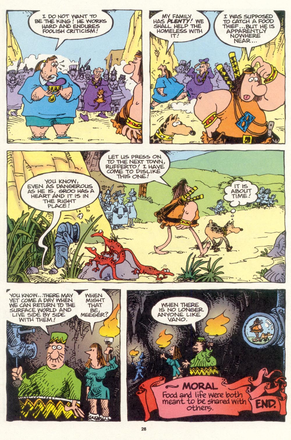 Read online Sergio Aragonés Groo the Wanderer comic -  Issue #119 - 29