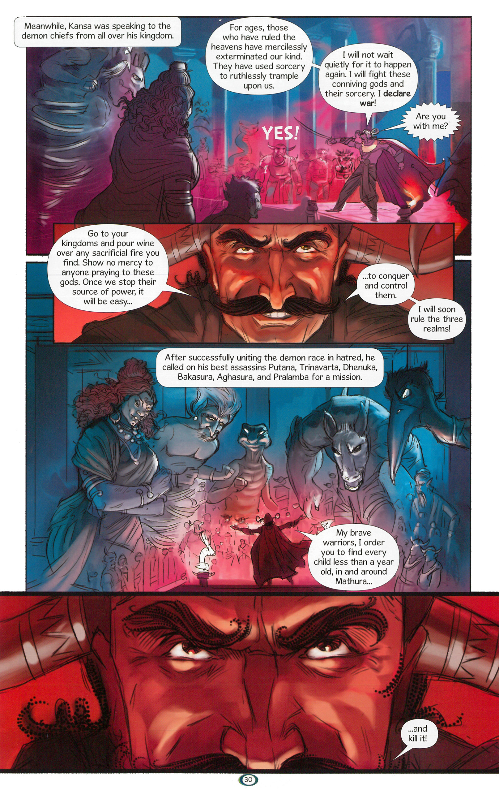 Read online Krishna: Defender of Dharma comic -  Issue # TPB (Part 1) - 32