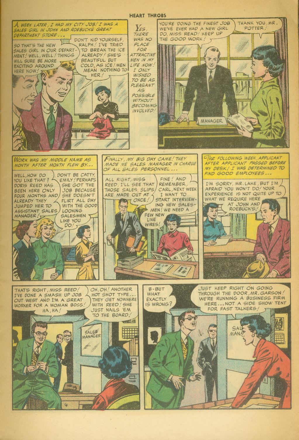 Read online Heart Throbs comic -  Issue #46 - 7