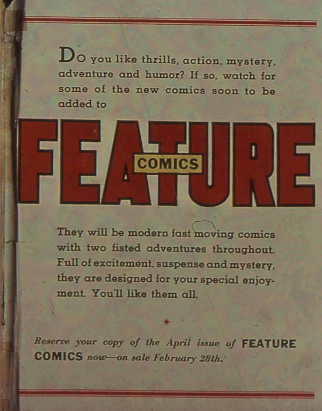 Read online Feature Comics comic -  Issue #30 - 67