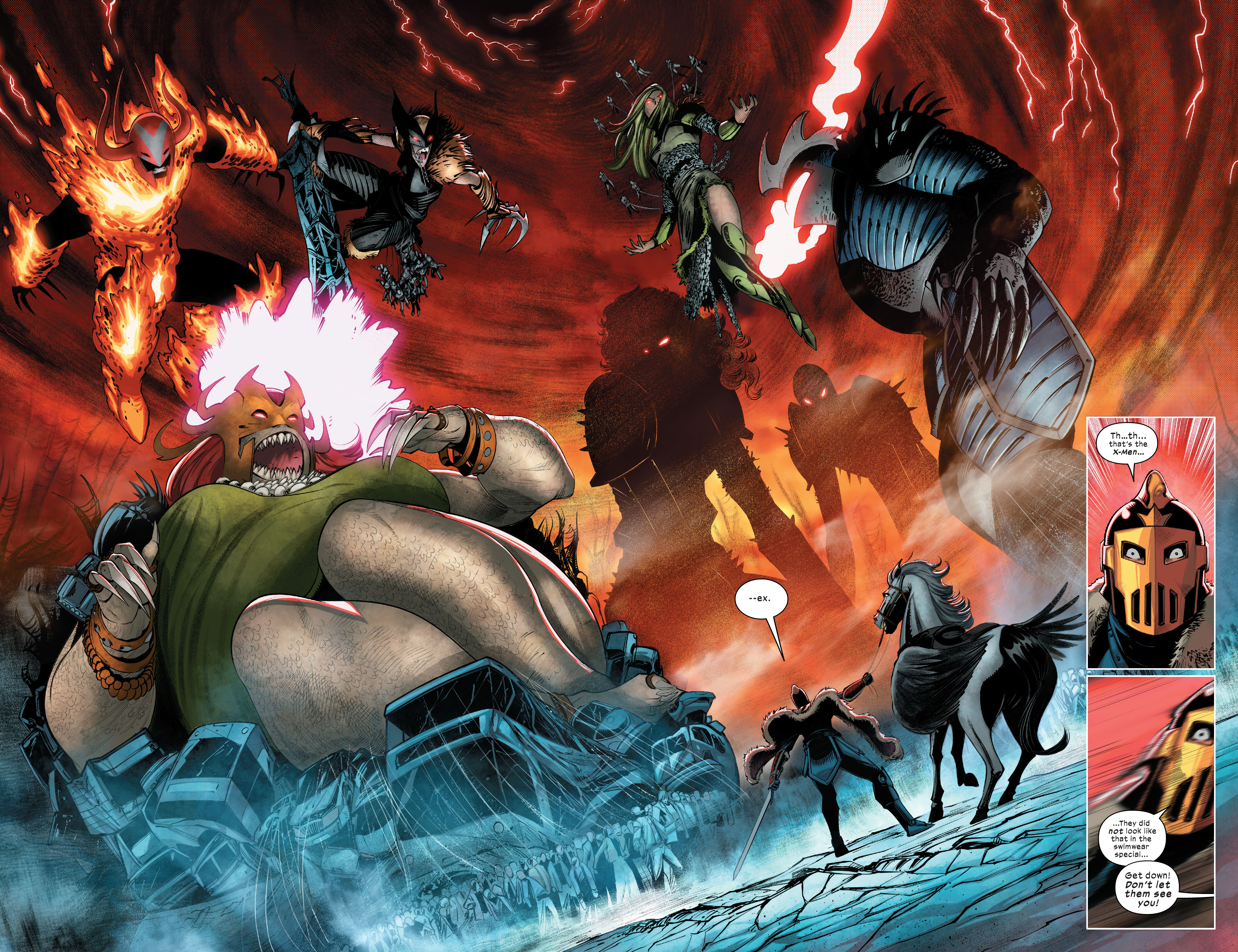Read online Death of Doctor Strange: One-Shots comic -  Issue # X-Men - Black Knight - 10