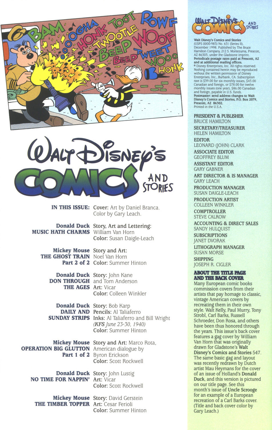 Read online Walt Disney's Comics and Stories comic -  Issue #631 - 4