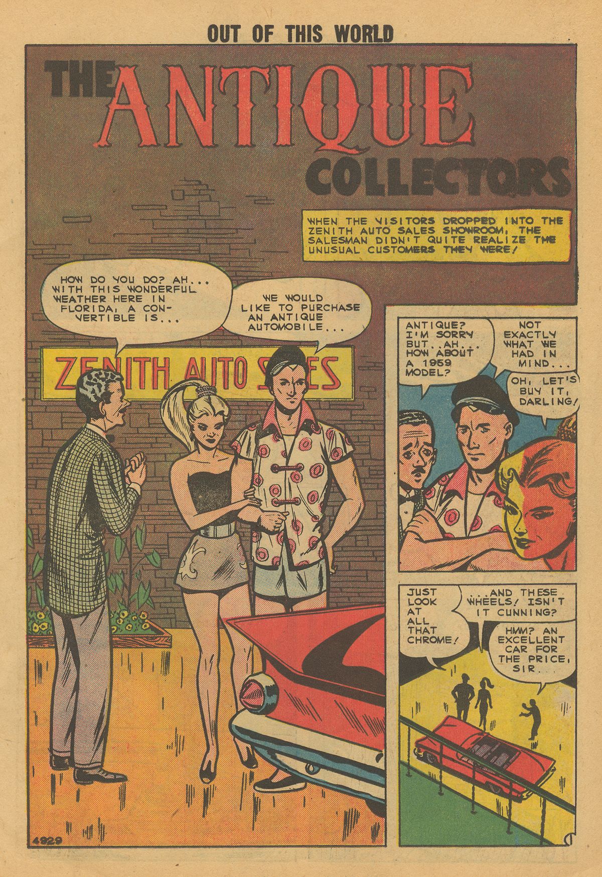 Read online Out of this World comic -  Issue #13 - 11