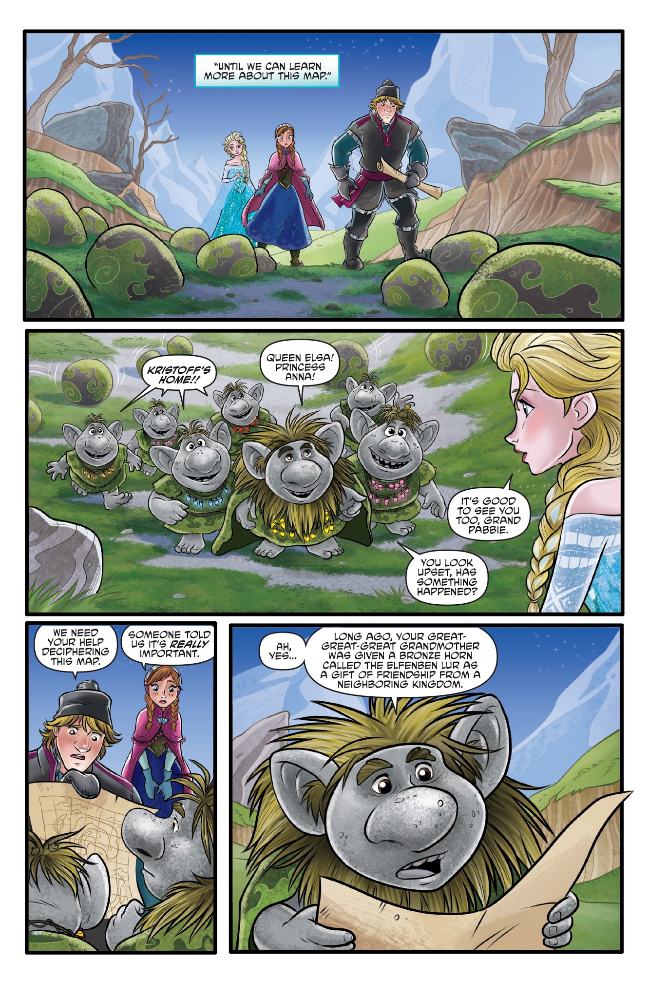 Read online Disney Frozen comic -  Issue #3 - 15