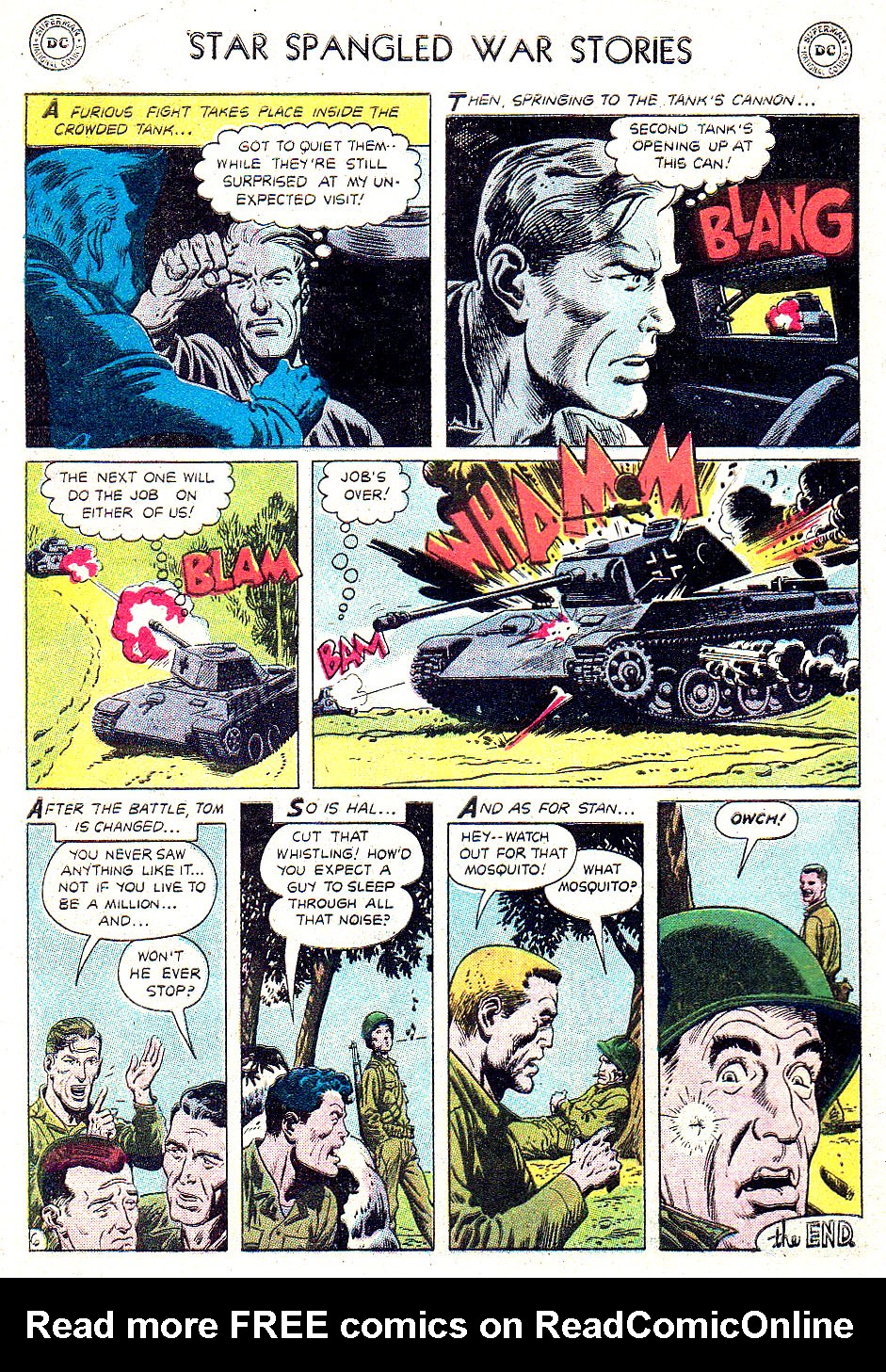 Read online Star Spangled War Stories (1952) comic -  Issue #62 - 8