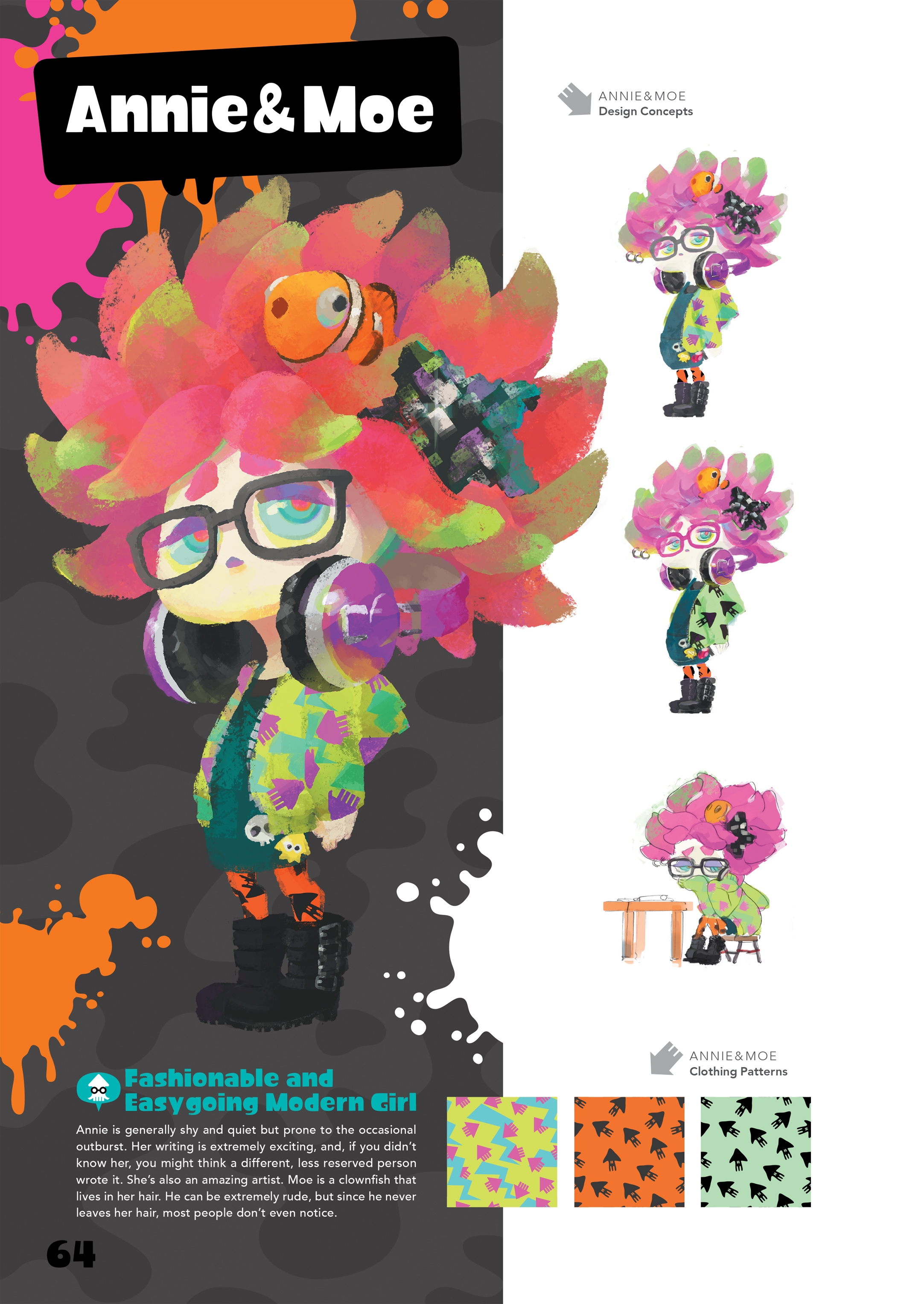 Read online The Art of Splatoon comic -  Issue # TPB (Part 1) - 54
