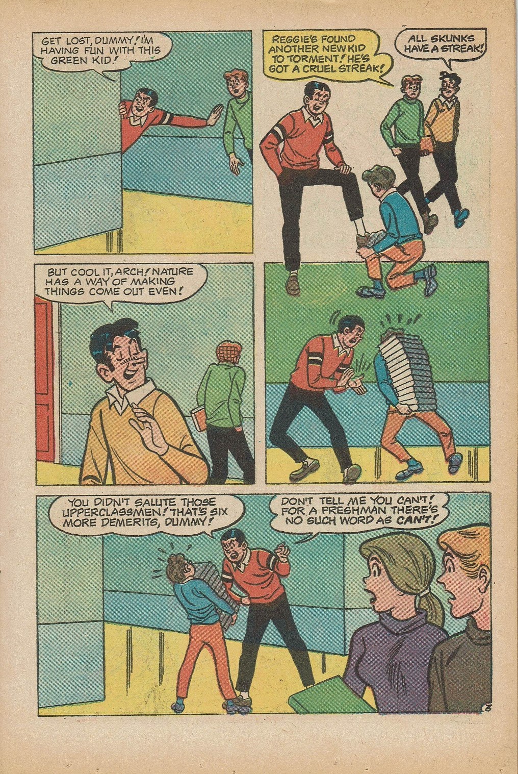 Read online Reggie and Me (1966) comic -  Issue #36 - 15