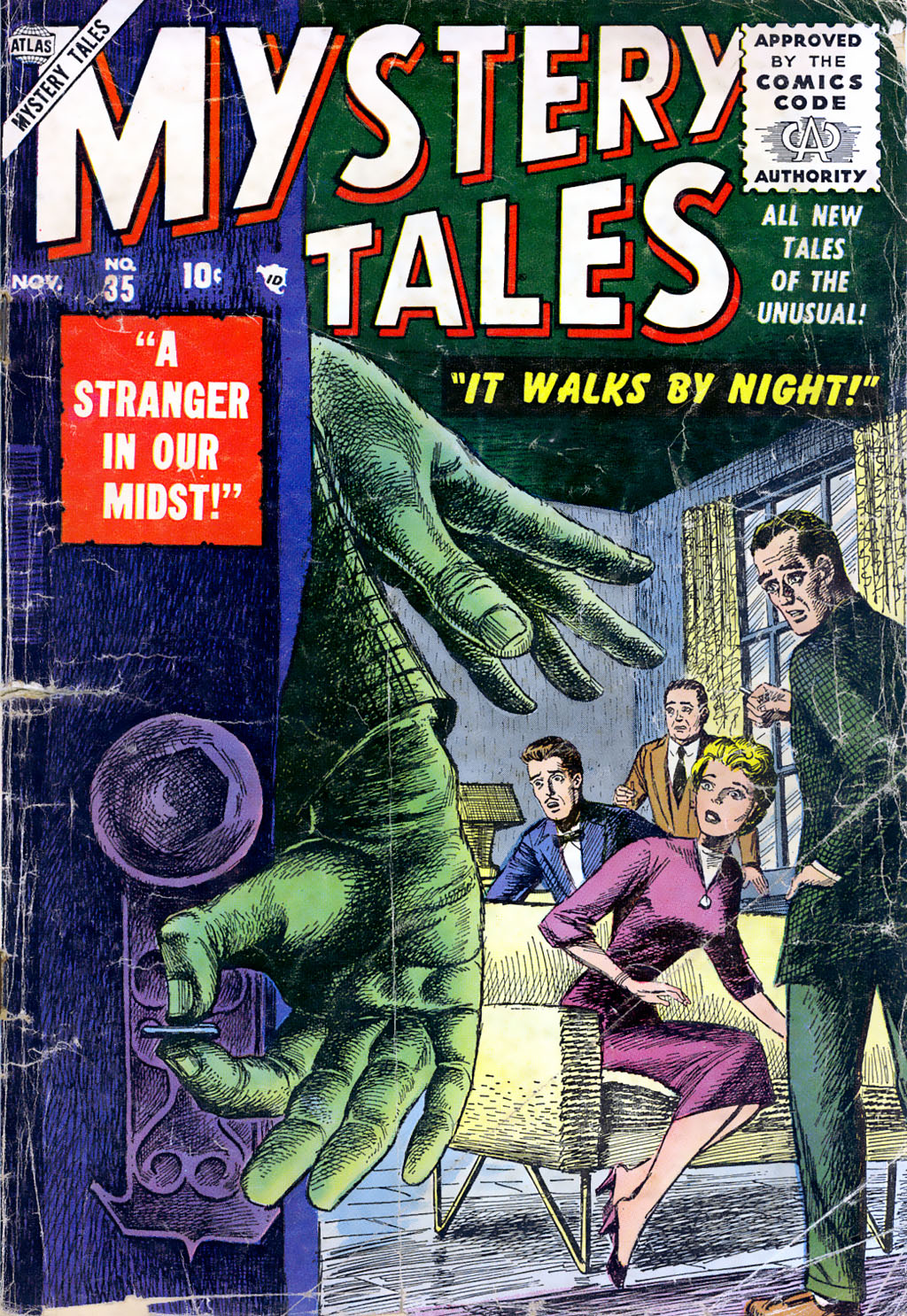 Read online Mystery Tales comic -  Issue #35 - 1
