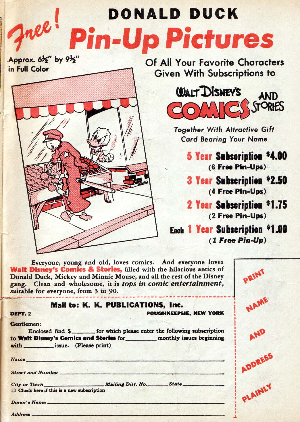 Read online Walt Disney's Comics and Stories comic -  Issue #89 - 51