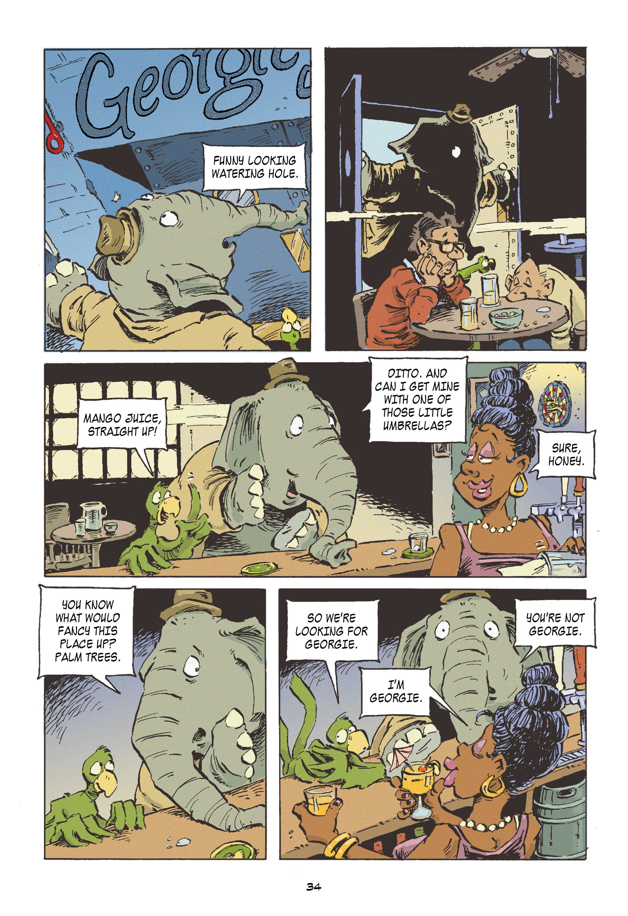 Read online Elephants Never Forget comic -  Issue # TPB 1 - 34