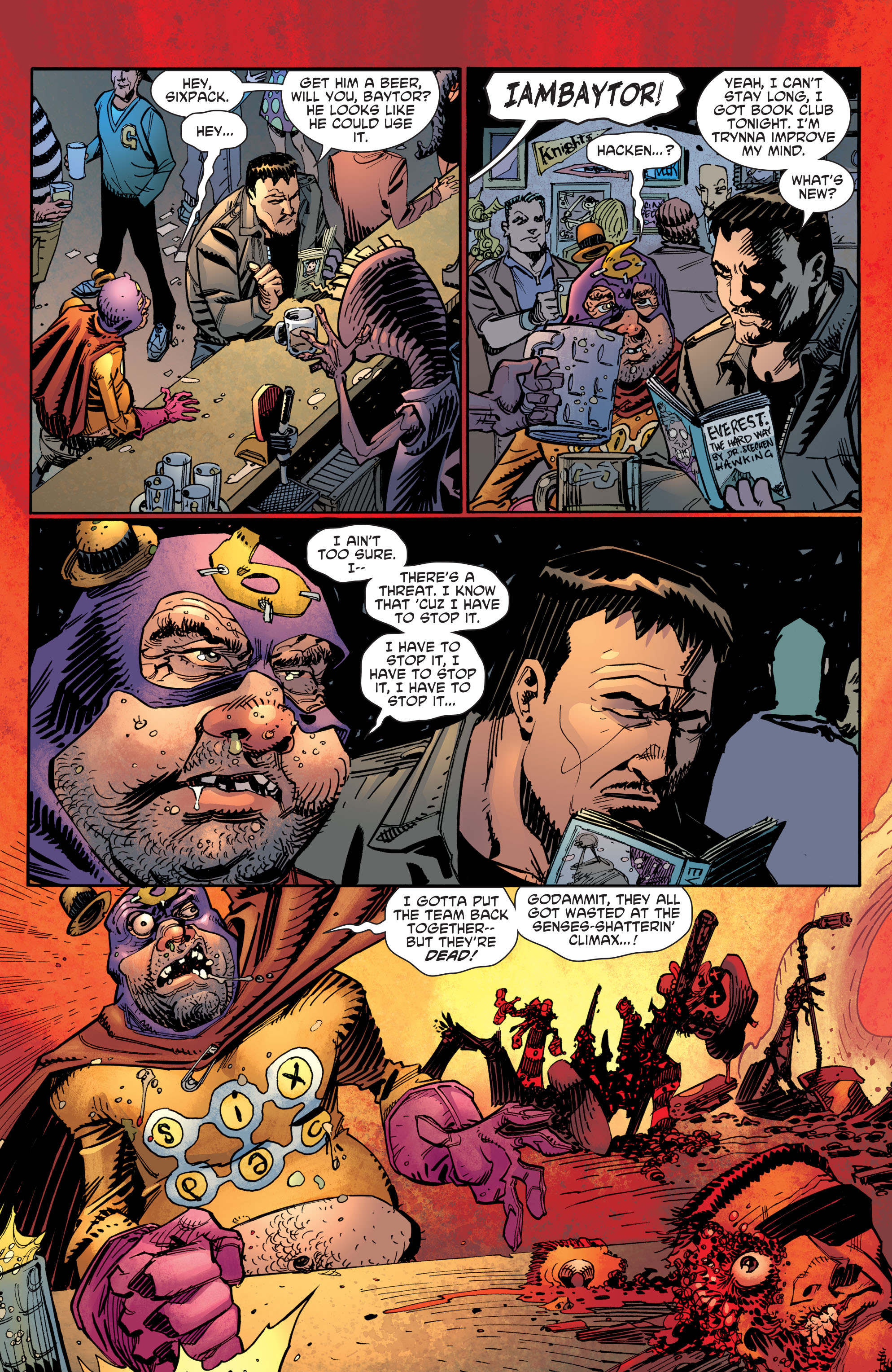 Read online All-Star Section Eight comic -  Issue #1 - 11