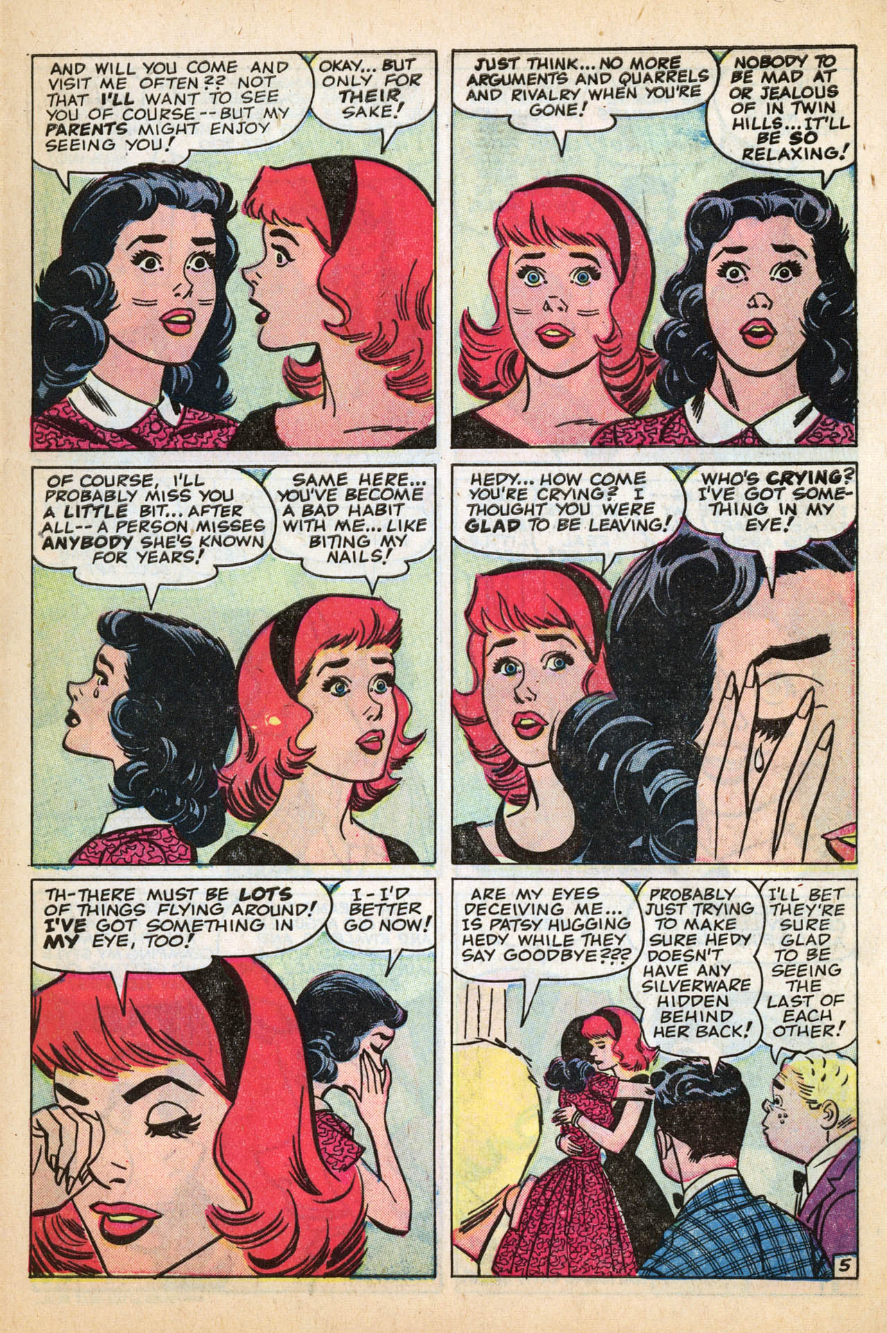 Read online Patsy and Hedy comic -  Issue #61 - 7