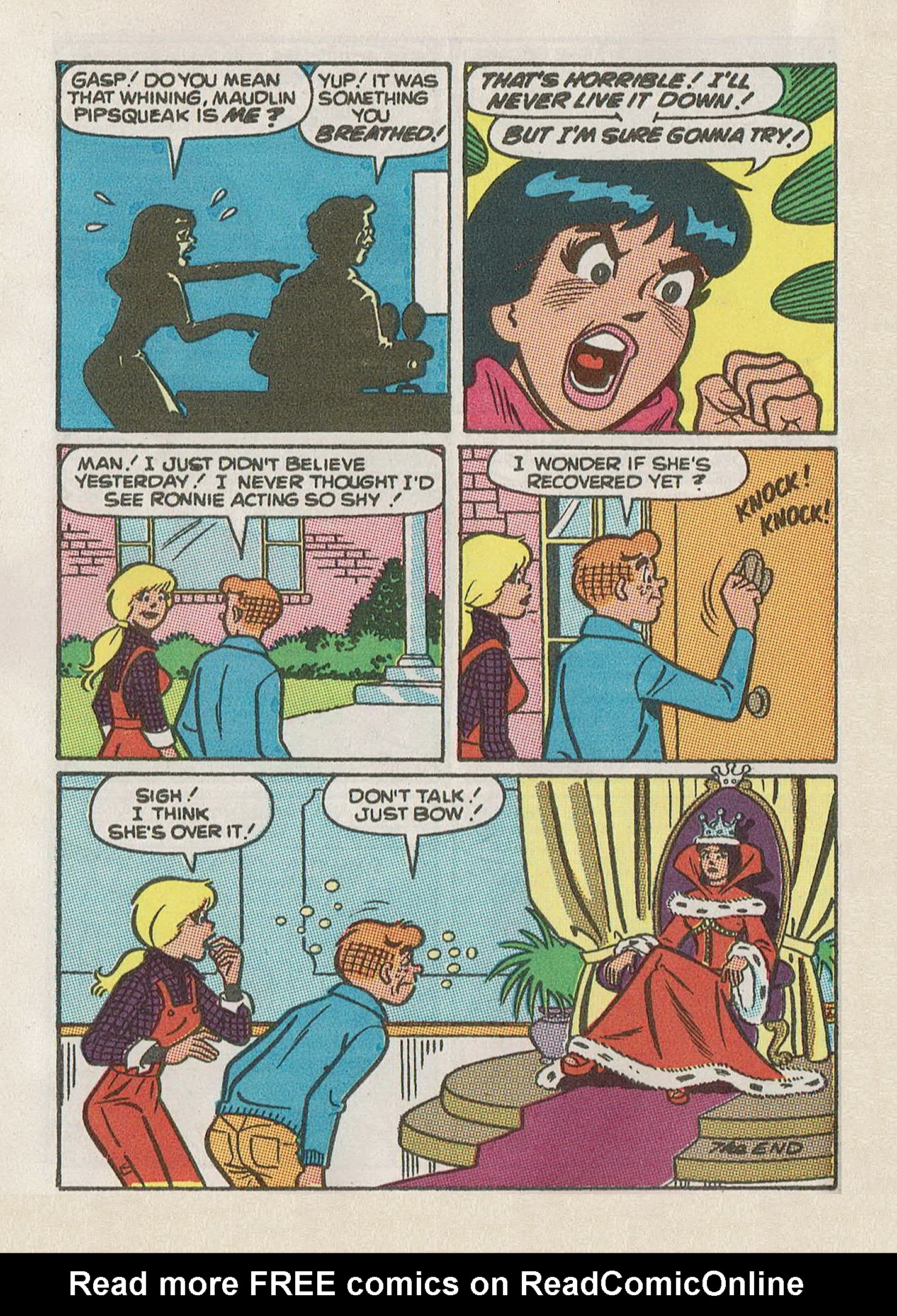 Read online Betty and Veronica Annual Digest Magazine comic -  Issue #4 - 56