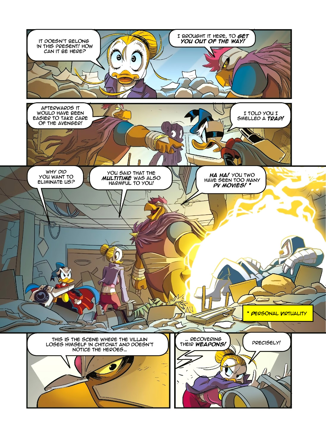 Read online Paperinik New Adventures: Might and Power comic -  Issue # TPB 2 - 56