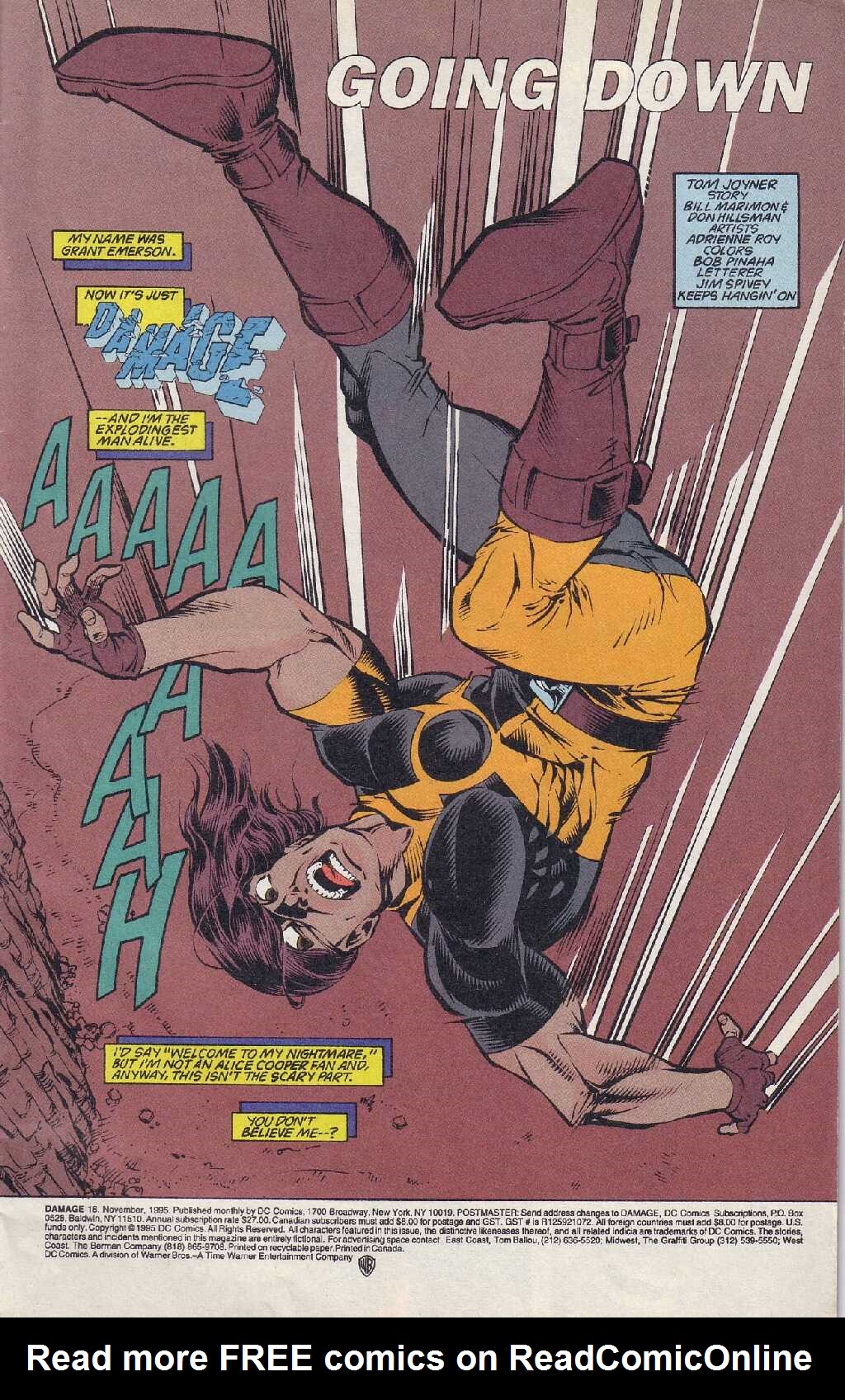 Read online Damage (1994) comic -  Issue #18 - 2