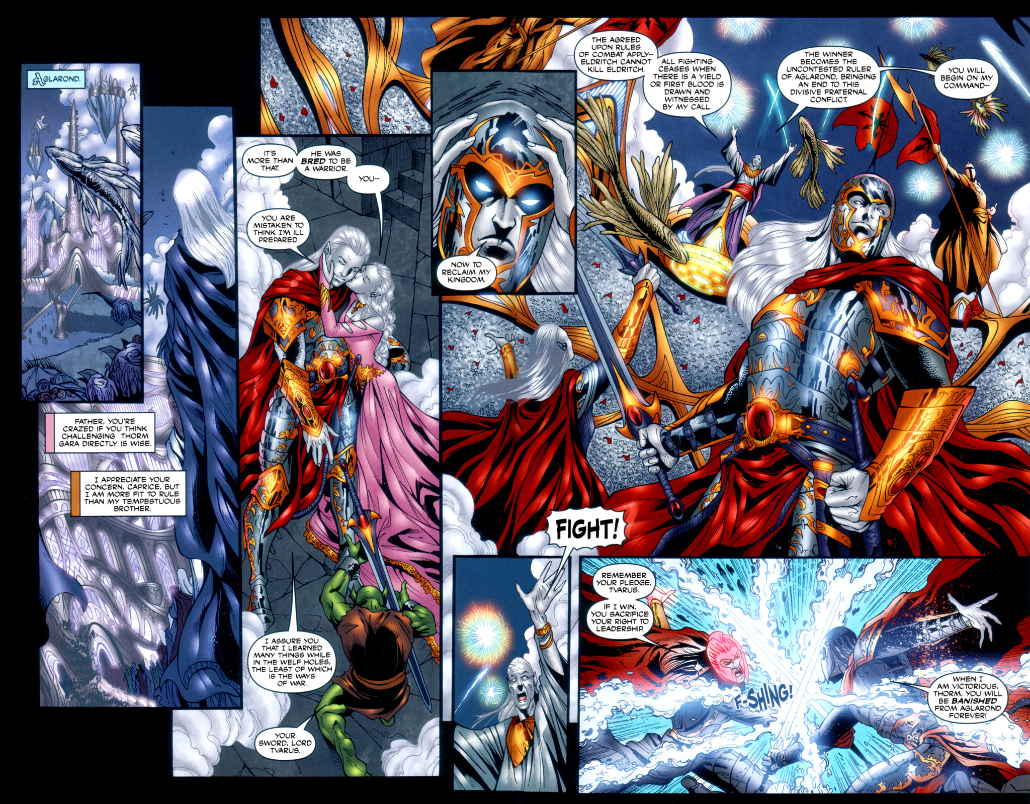 Read online Brian Pulido's Medieval Lady Death comic -  Issue #5 - 6