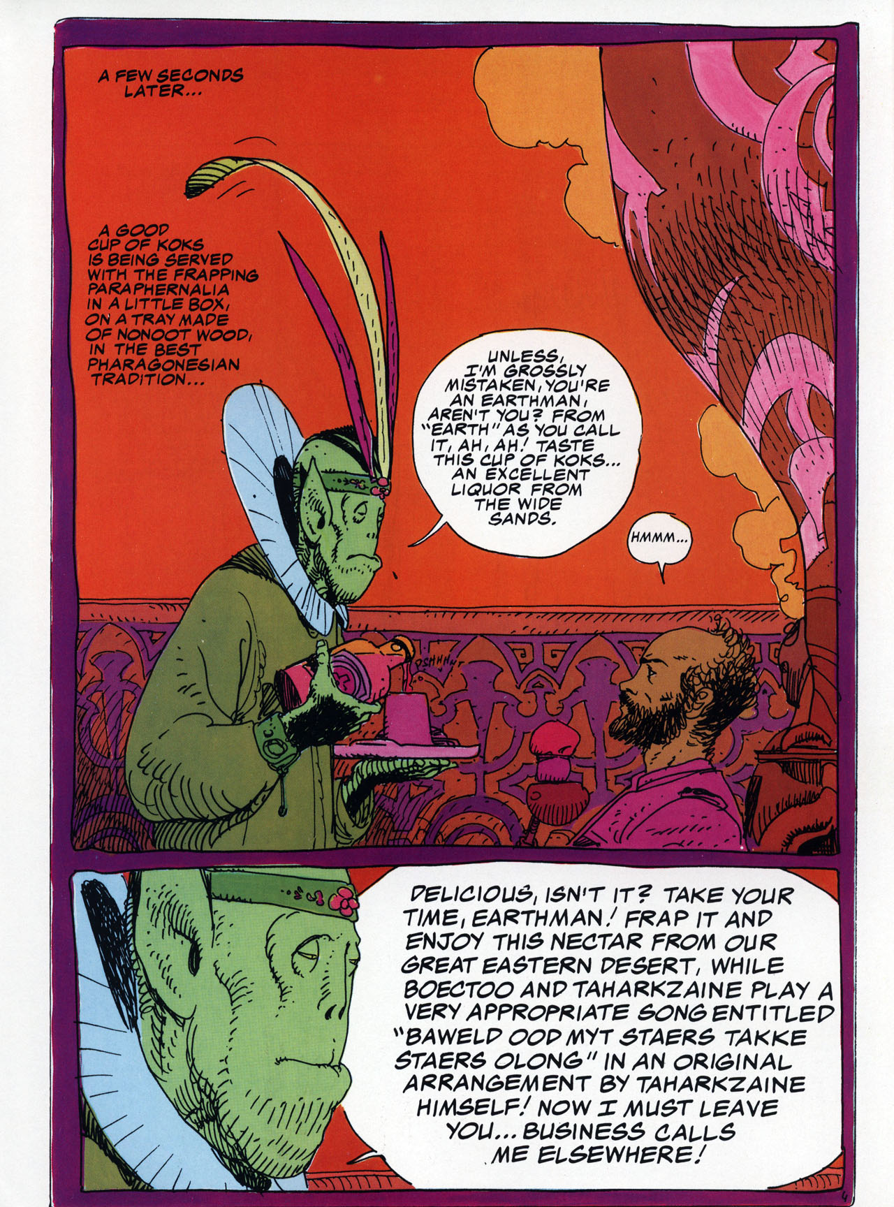 Read online Epic Graphic Novel: Moebius comic -  Issue # TPB 6 - 10