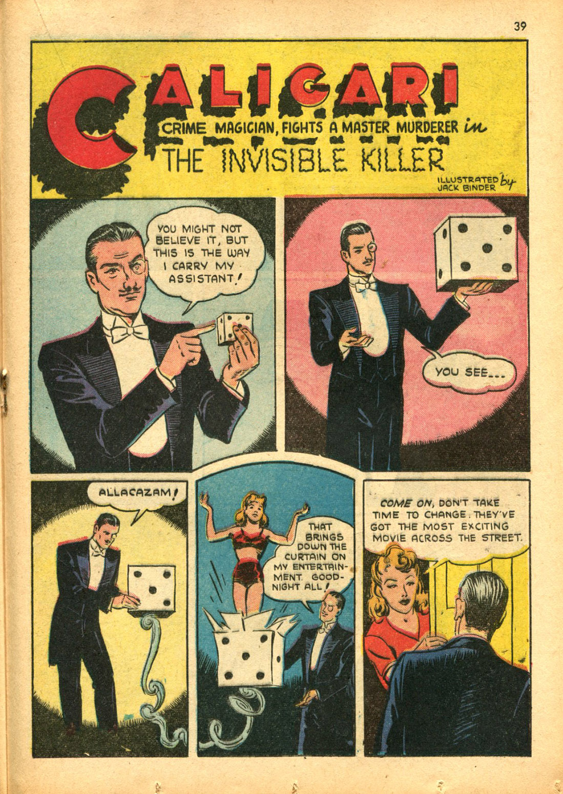 Read online Super-Magician Comics comic -  Issue #15 - 38