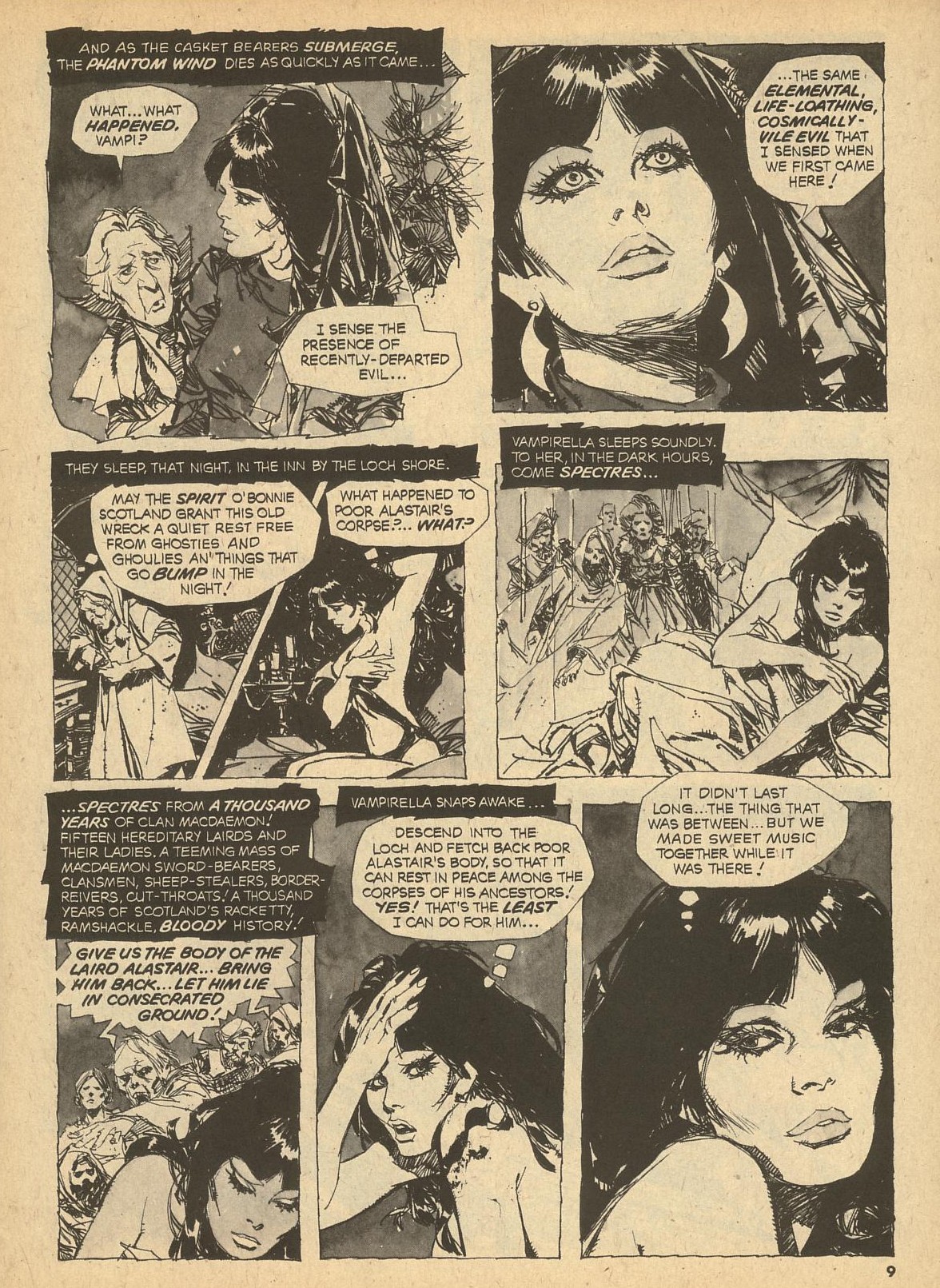 Read online Vampirella (1969) comic -  Issue #29 - 9