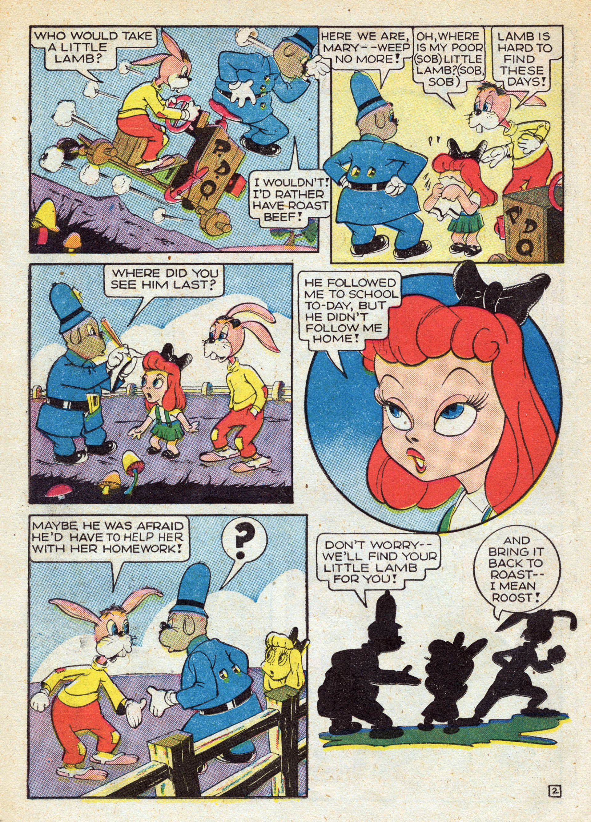 Read online Super Rabbit comic -  Issue #2 - 34