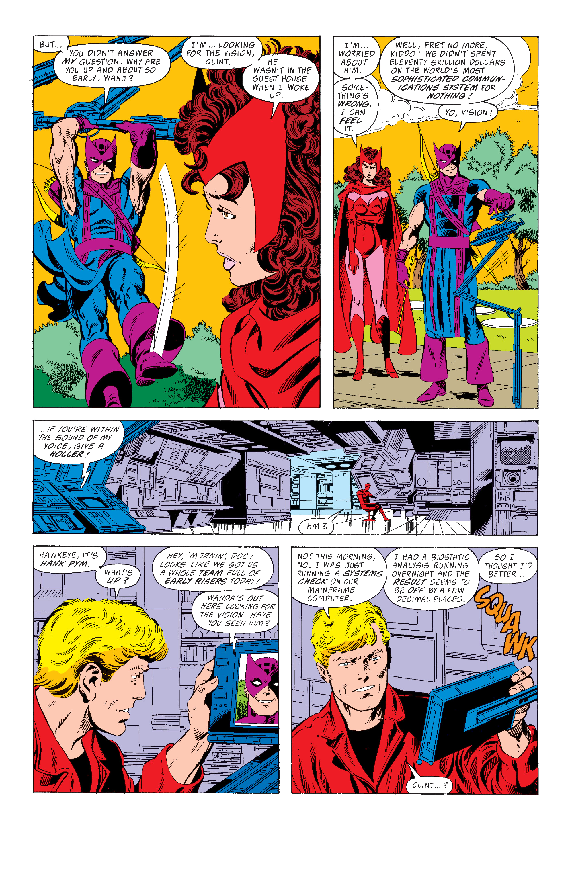 Read online Avengers West Coast Epic Collection: How The West Was Won comic -  Issue #Avengers West Coast Epic Collection Vision Quest (Part 2) - 60