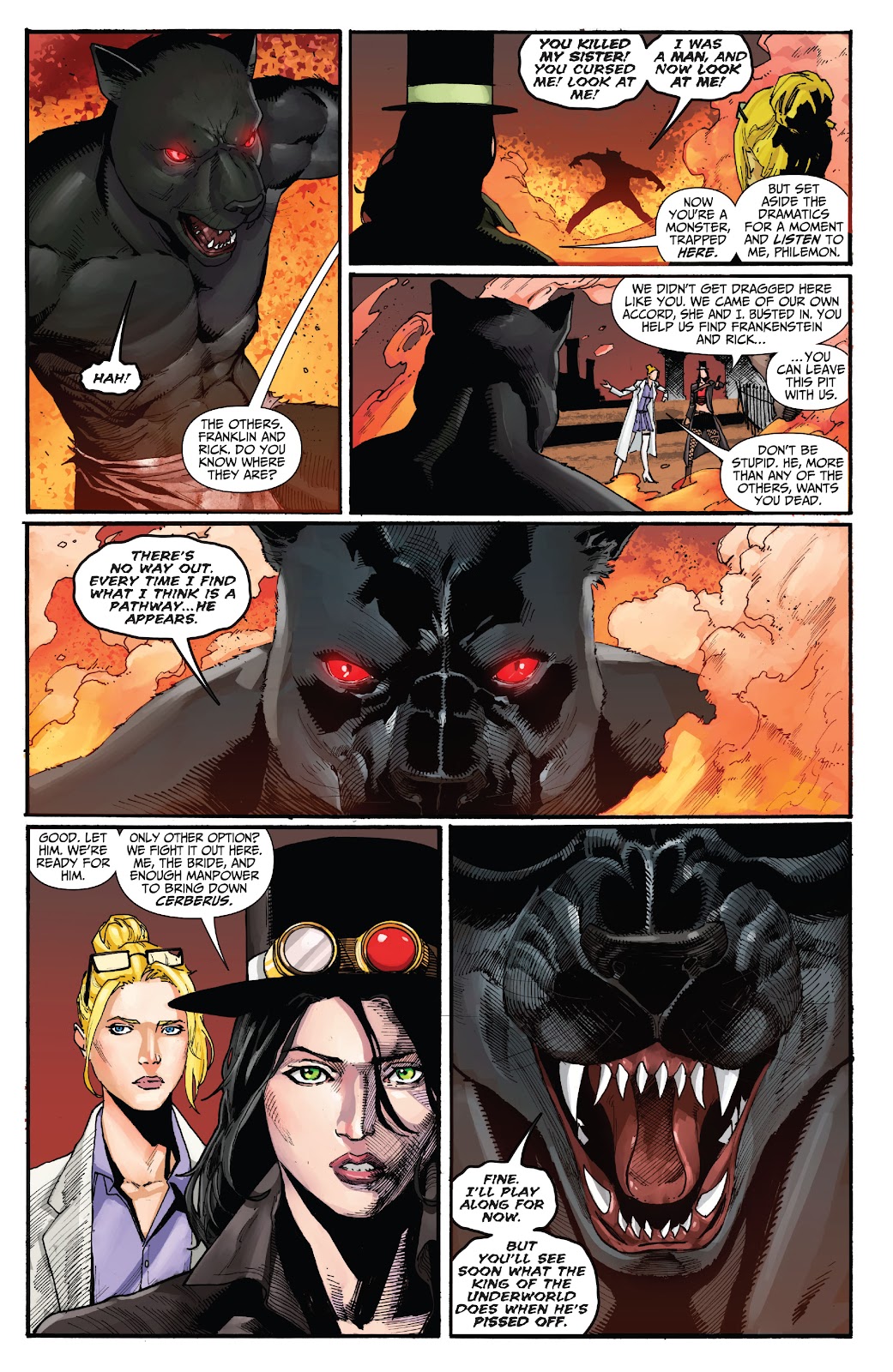 Van Helsing: Return of the League of Monsters issue 2 - Page 14