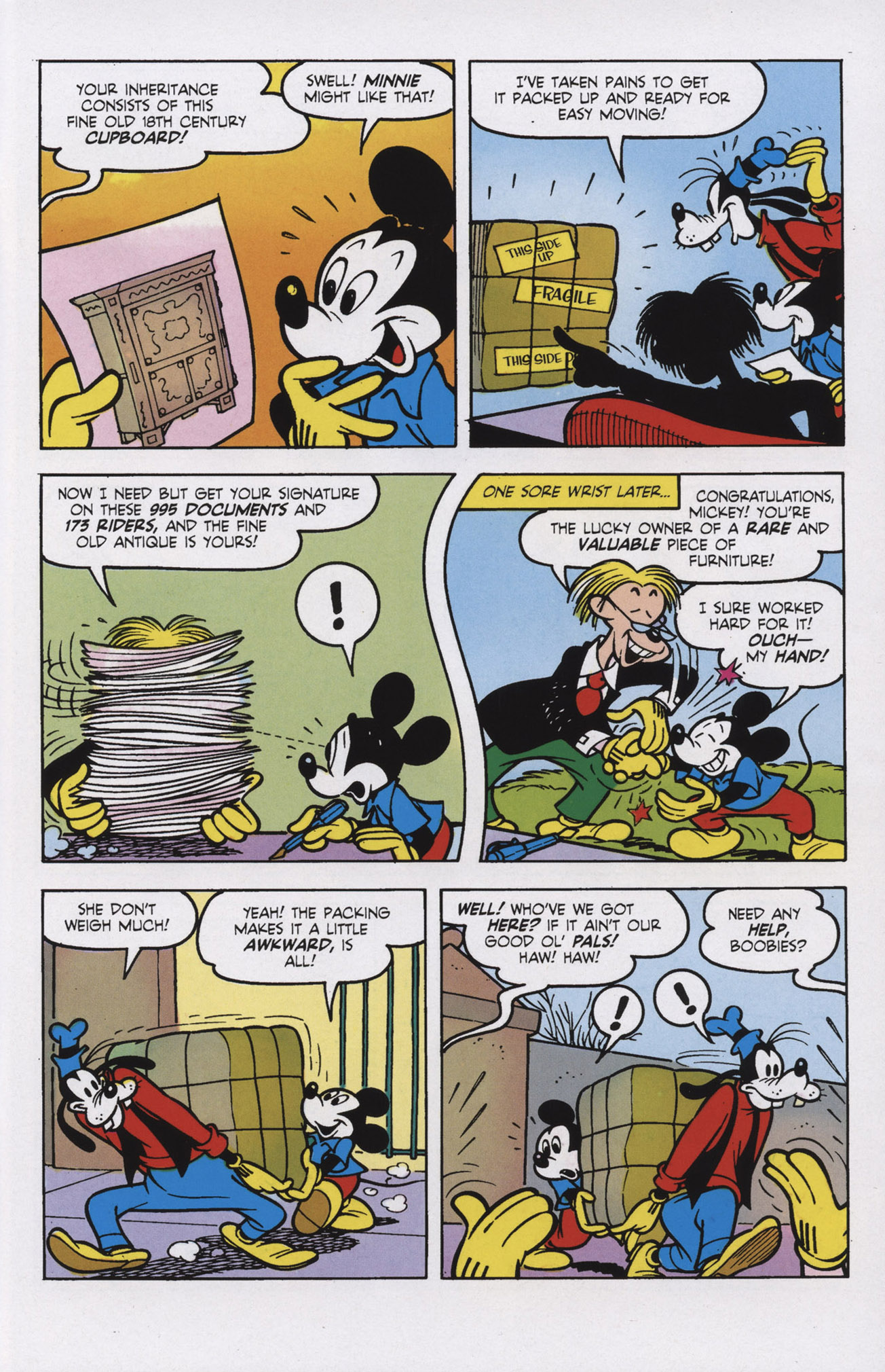 Read online Mickey Mouse (2011) comic -  Issue #309 - 7
