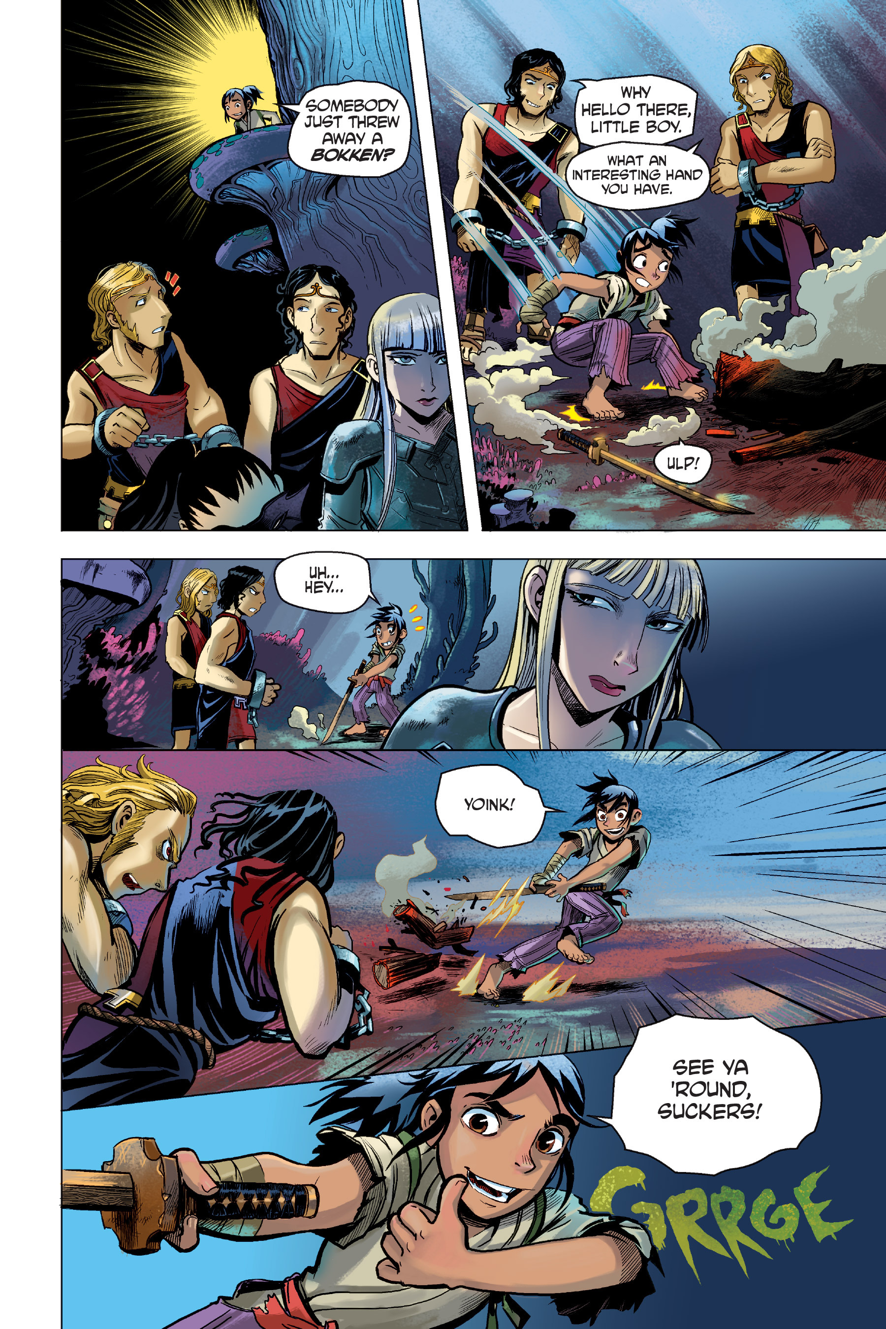 Read online Orphan Blade comic -  Issue #2 - 22