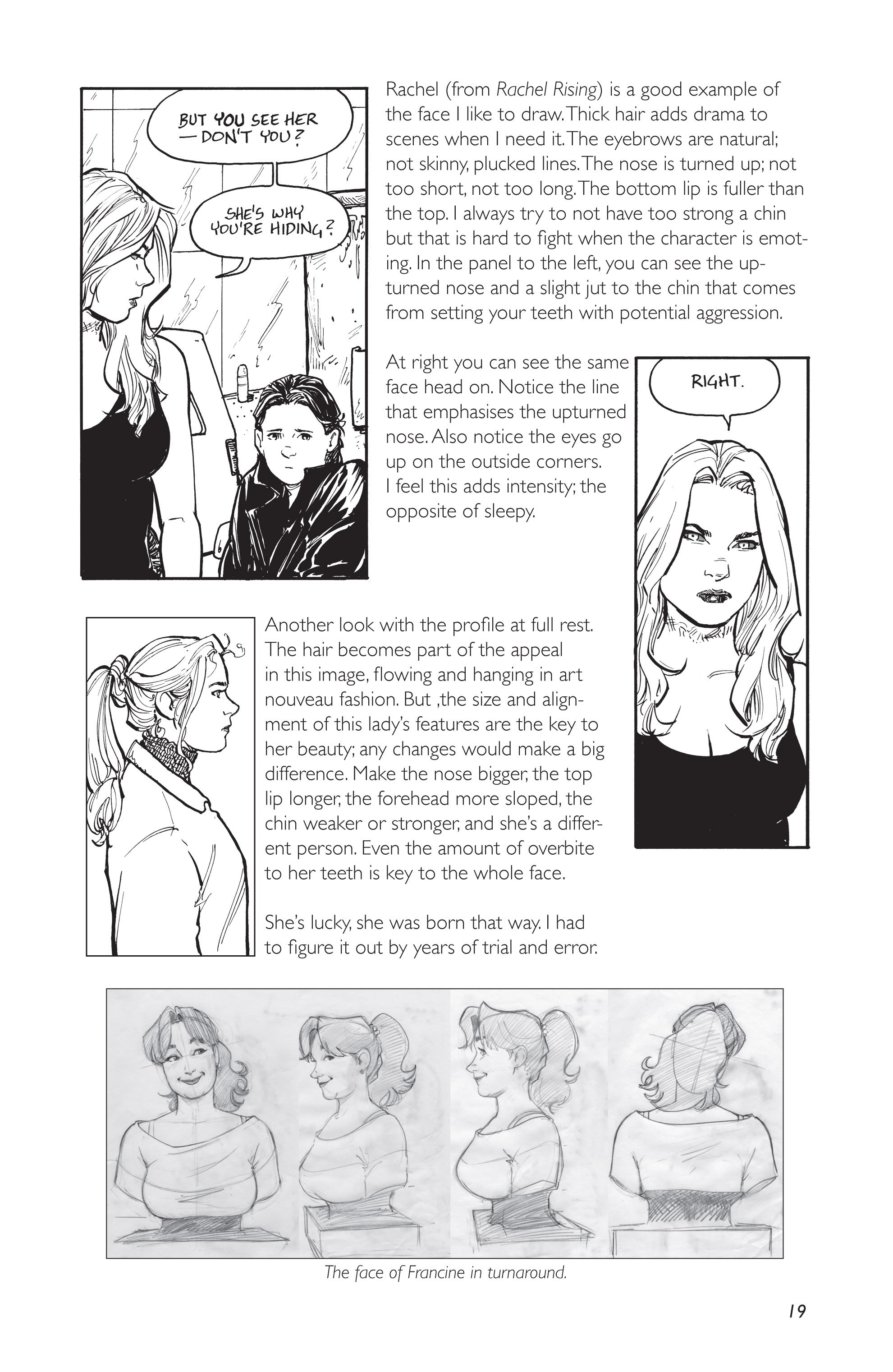 Read online Terry Moore's How to Draw... comic -  Issue # Beautiful - 21