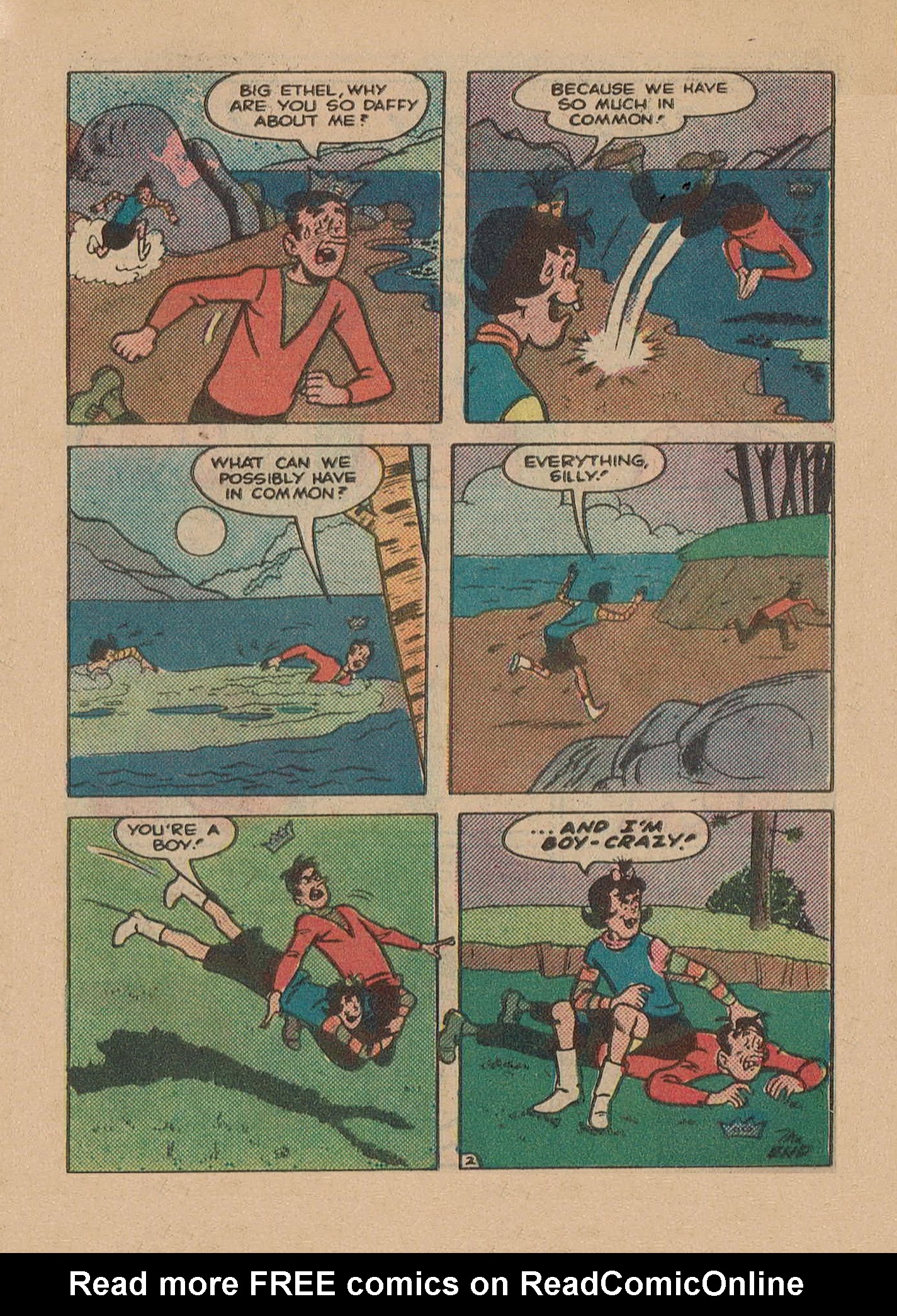 Read online Archie Digest Magazine comic -  Issue #72 - 103