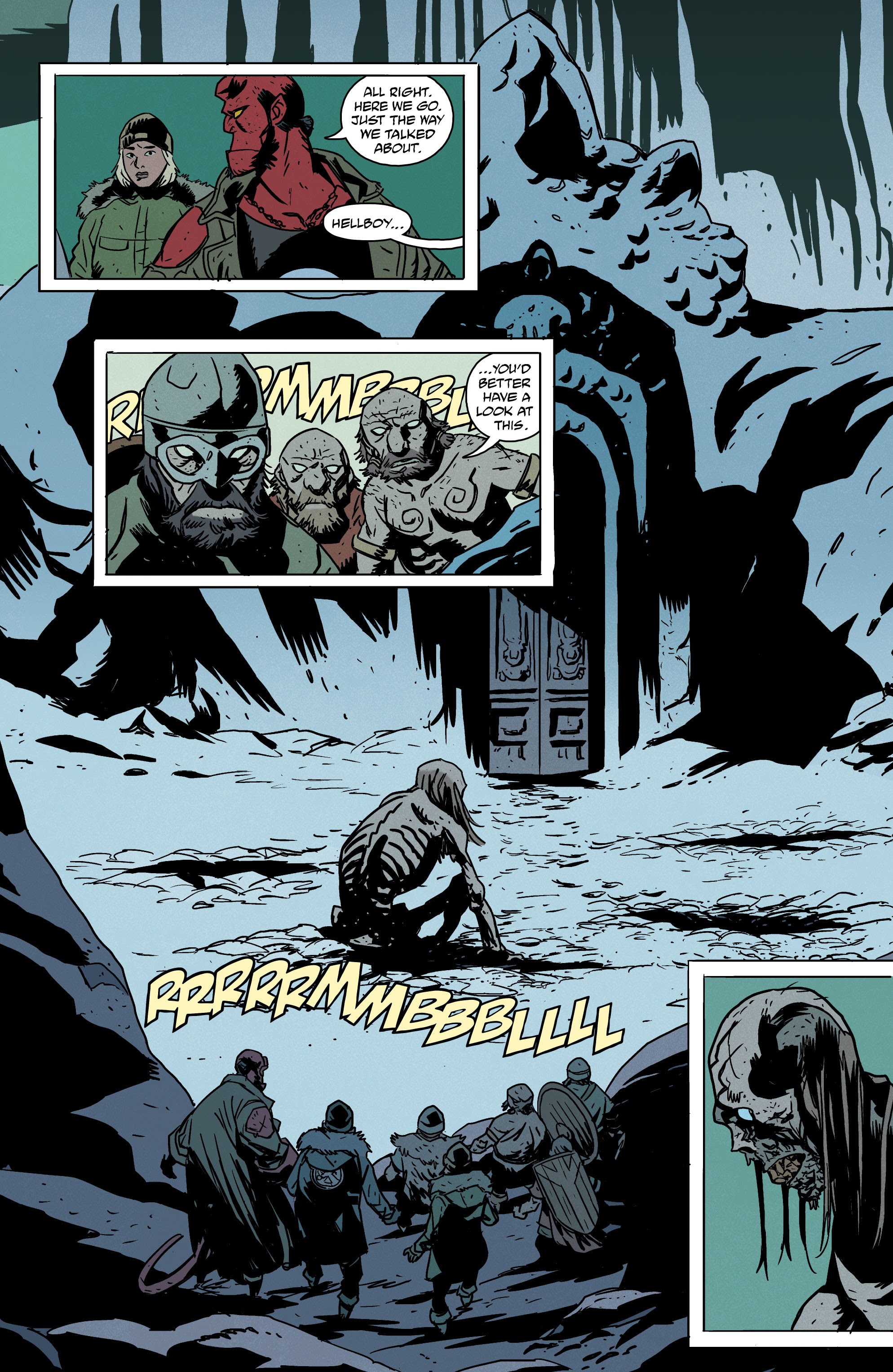 Read online Hellboy: The Bones of Giants comic -  Issue #4 - 6