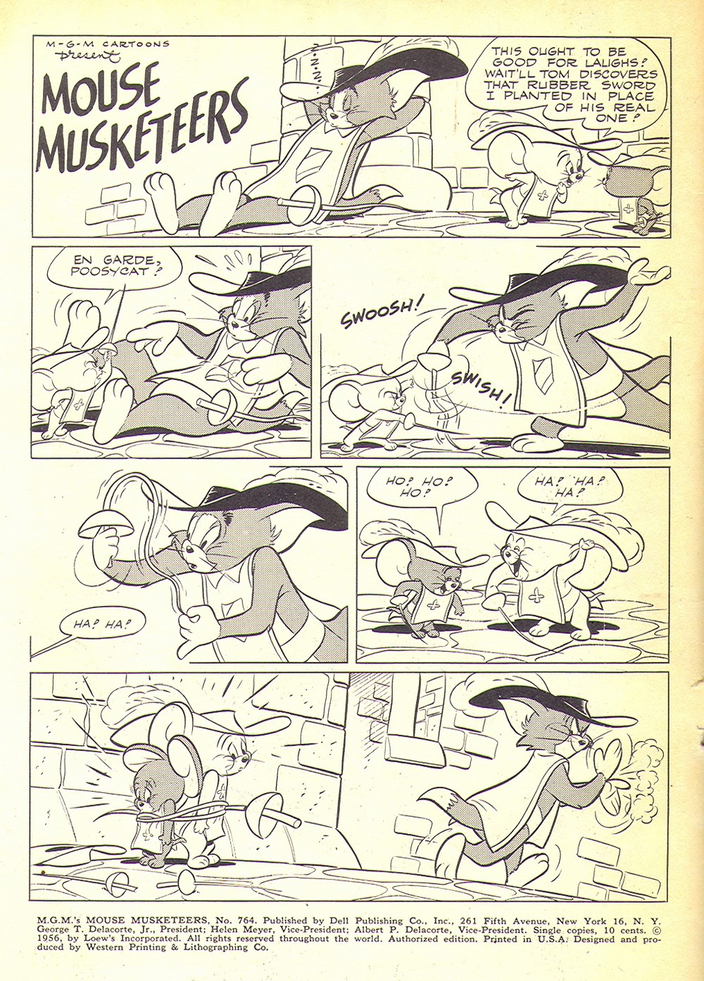 Read online Four Color Comics comic -  Issue #764 - 2