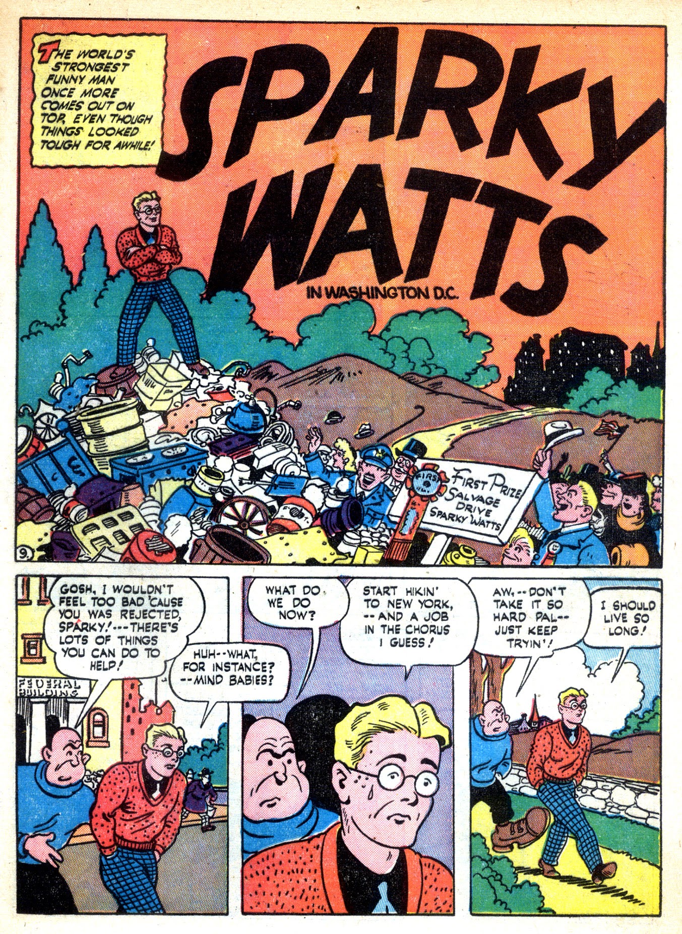 Read online Sparky Watts comic -  Issue #4 - 31