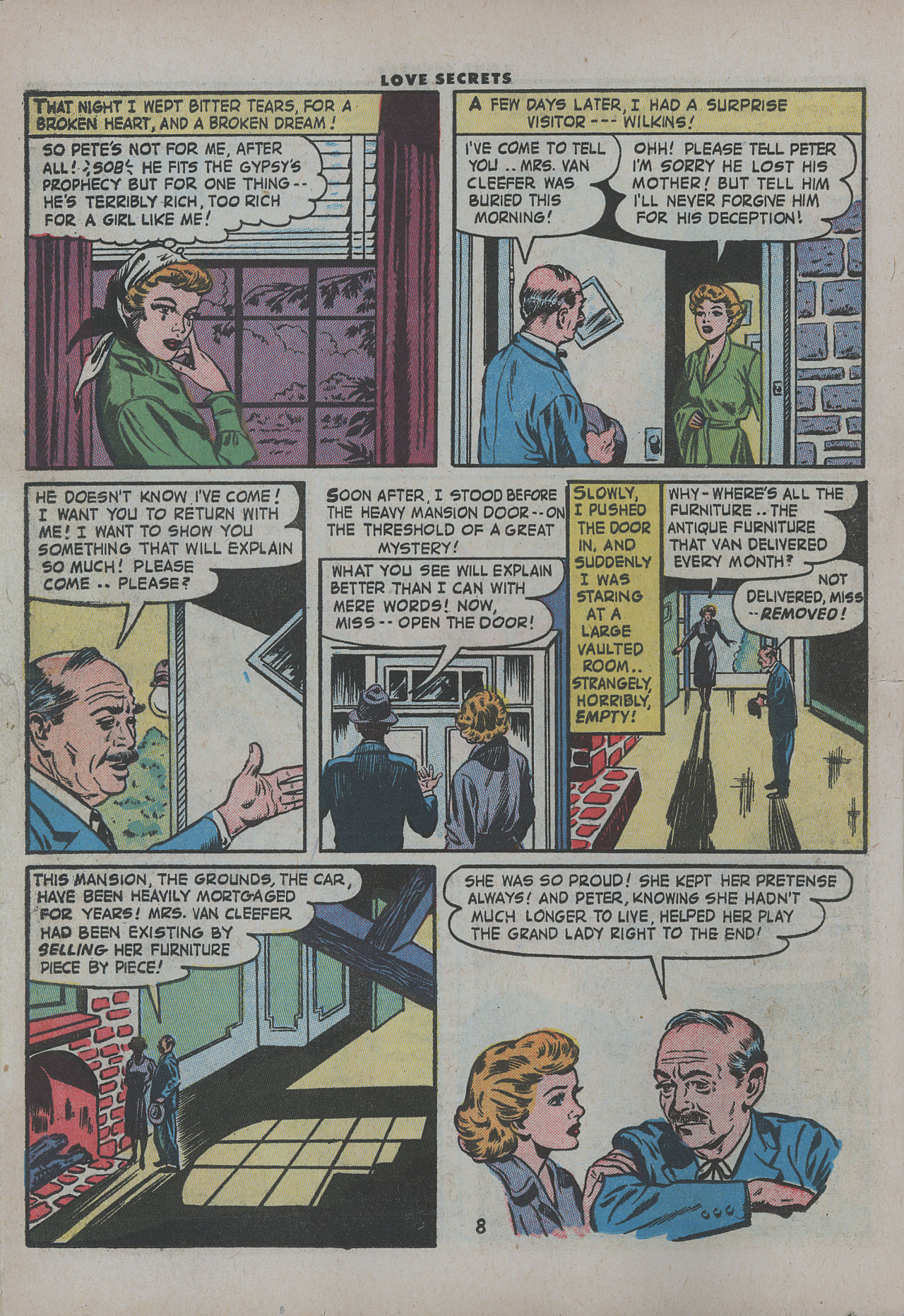 Read online Love Secrets (1953) comic -  Issue #53 - 10