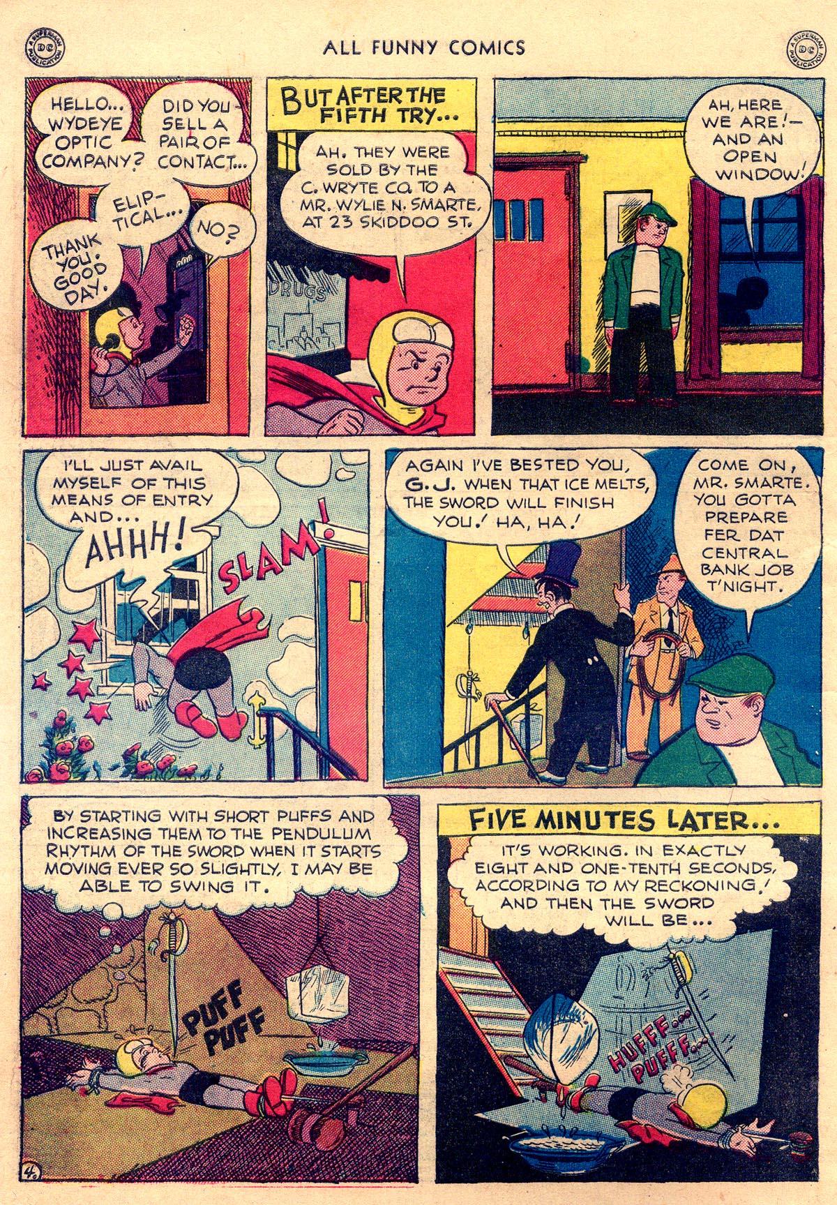 Read online All Funny Comics comic -  Issue #9 - 6