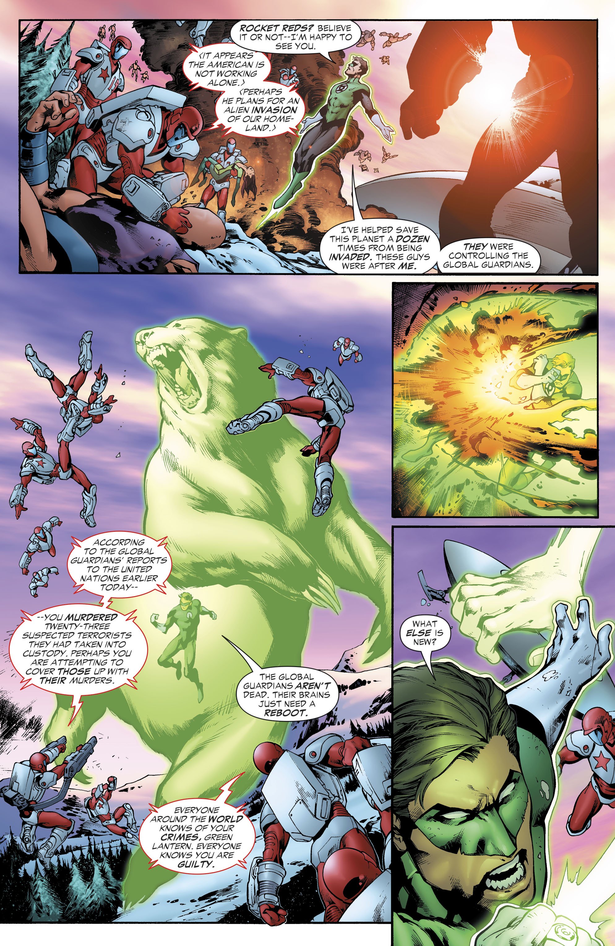 Read online Green Lantern by Geoff Johns comic -  Issue # TPB 2 (Part 3) - 70