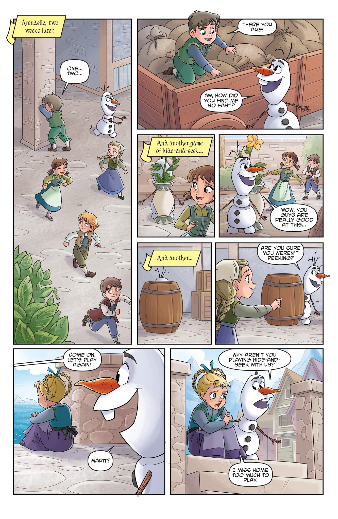 Read online Disney Frozen comic -  Issue #6 - 11