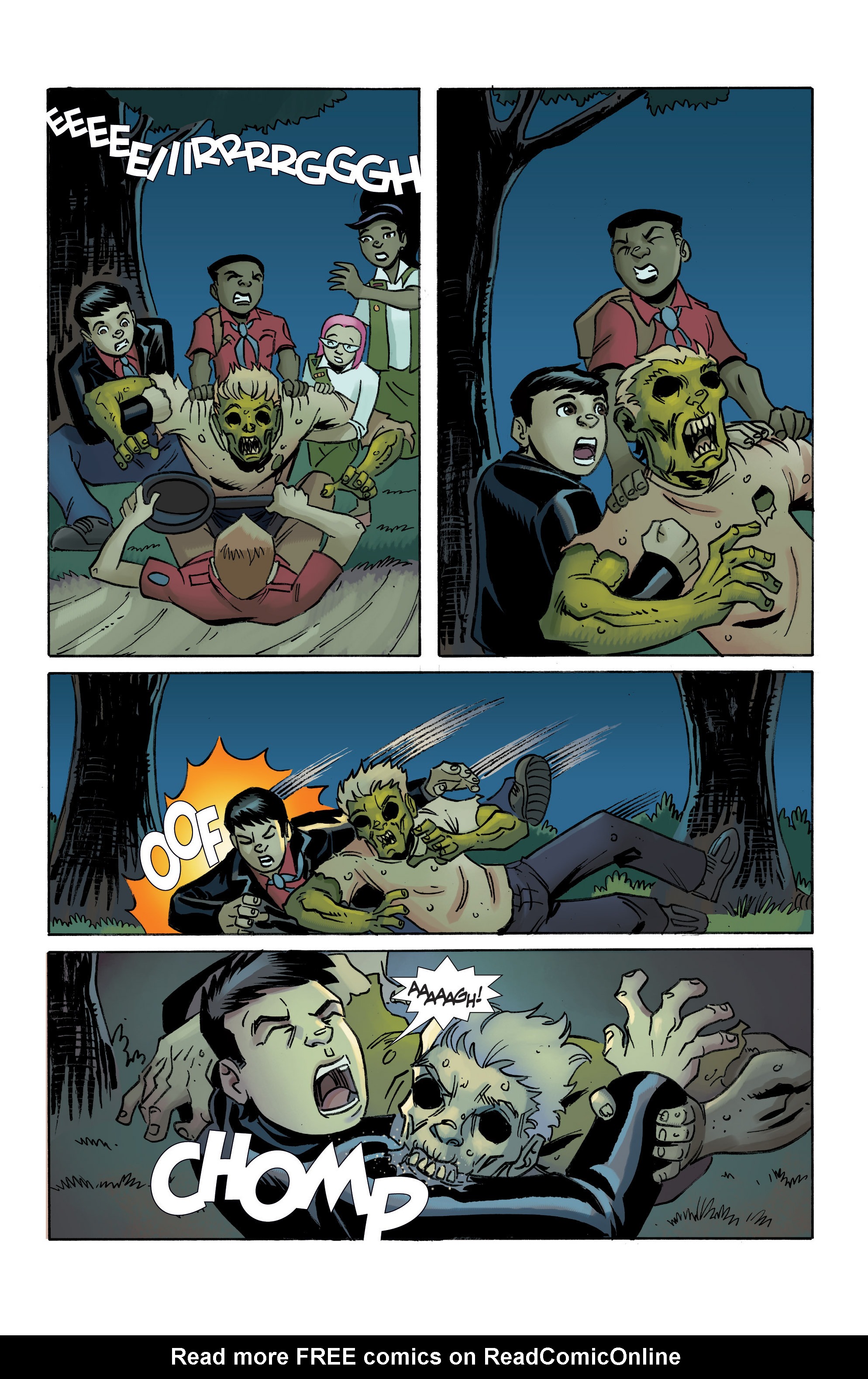 Read online Ghoul Scouts: Night of the Unliving Undead comic -  Issue #3 - 16