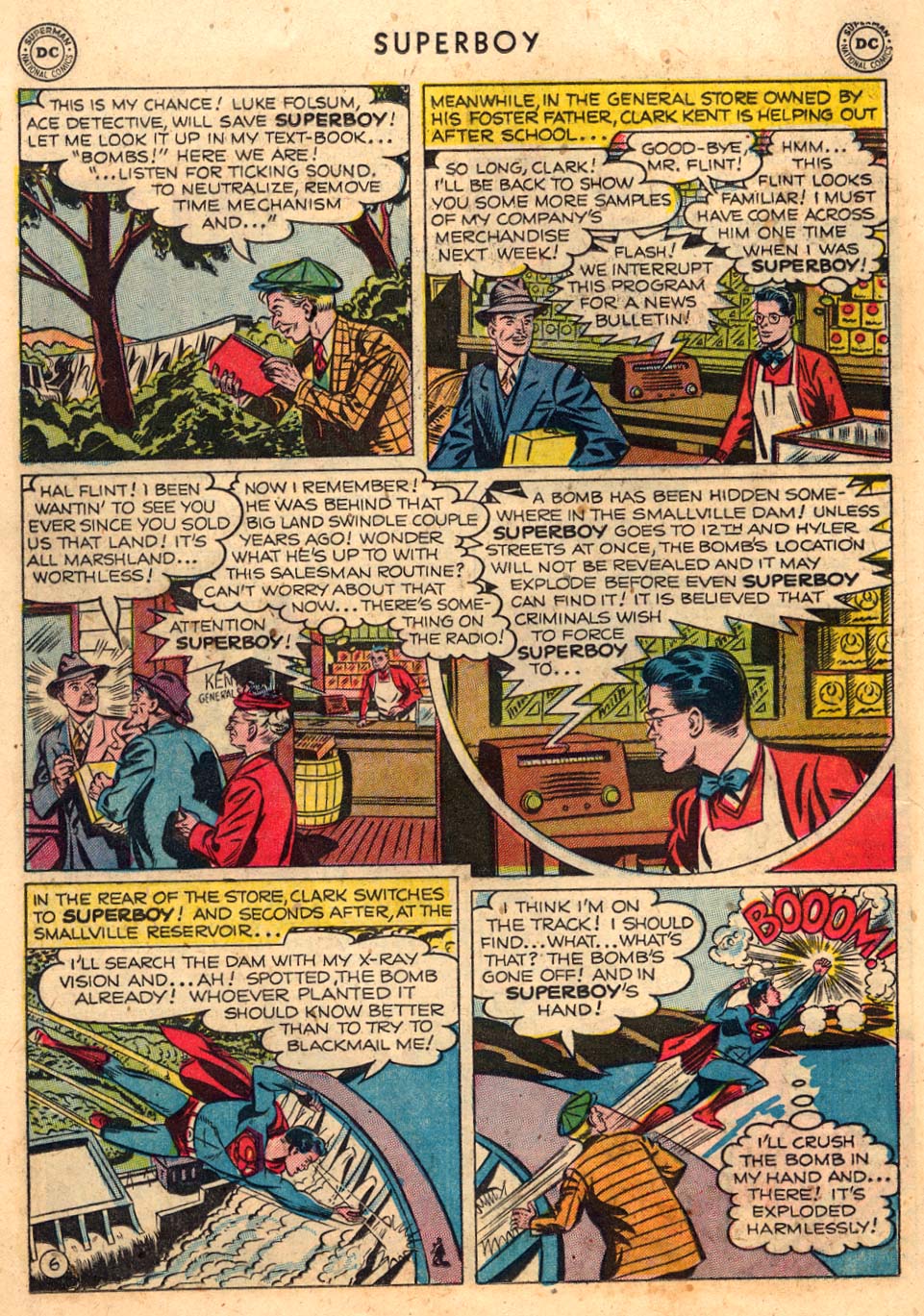 Read online Superboy (1949) comic -  Issue #17 - 20