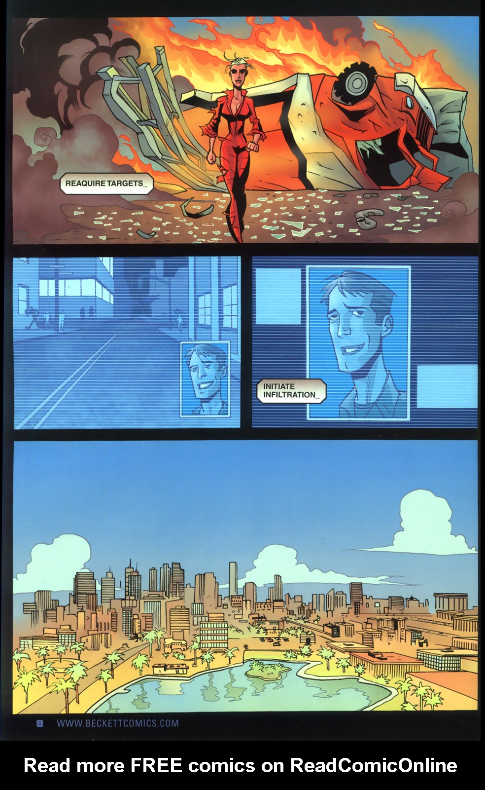Read online Terminator 3 comic -  Issue #4 - 10